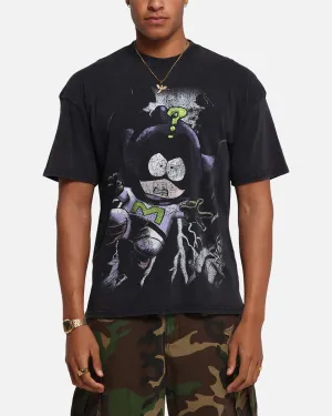 73 Studio X Cartoon Network South Park Mysterion Vintage T-Shirt Black Acidwash