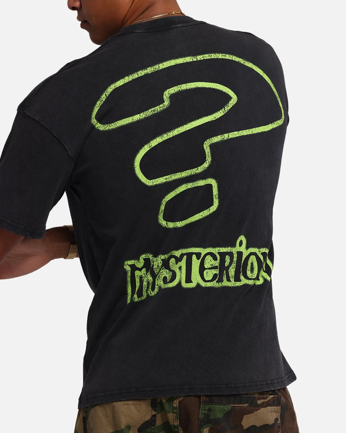 73 Studio X Cartoon Network South Park Mysterion Vintage T-Shirt Black Acidwash