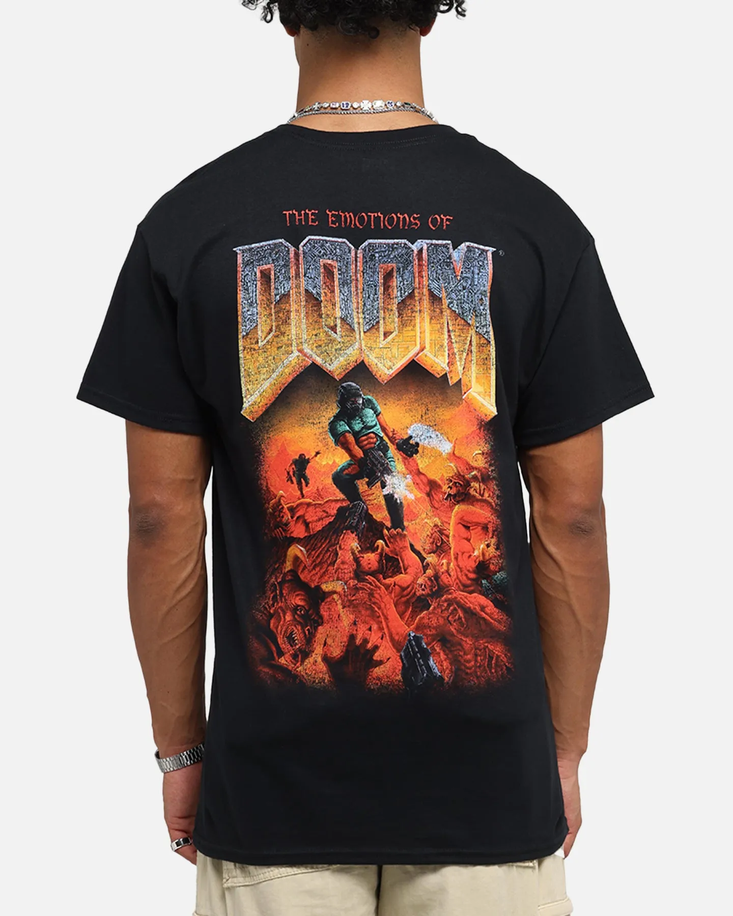 73 Studio X Doom Today I Feel T-Shirt Black