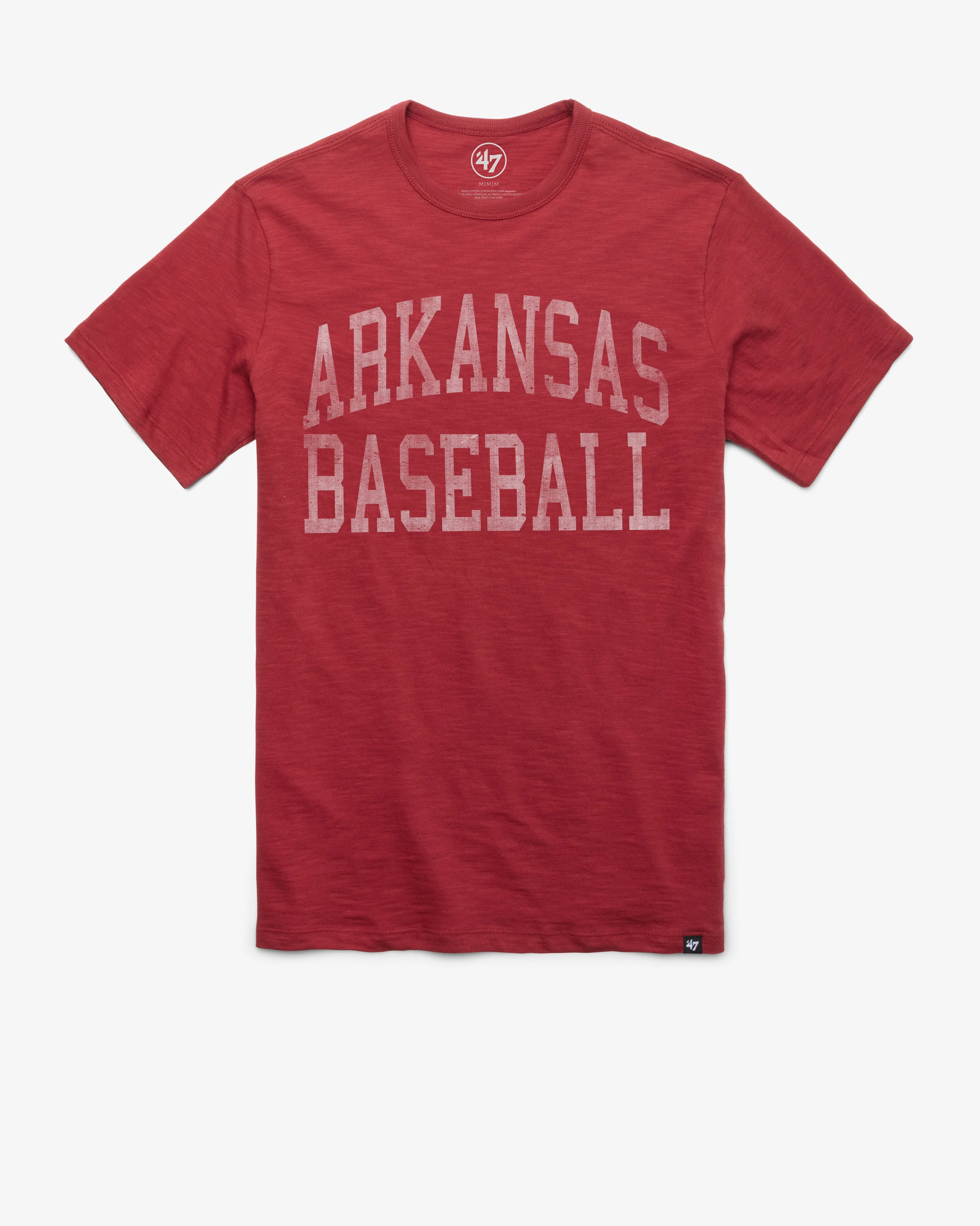 ARKANSAS RAZORBACKS CLASSIC BLOCK '47 SCRUM TEE