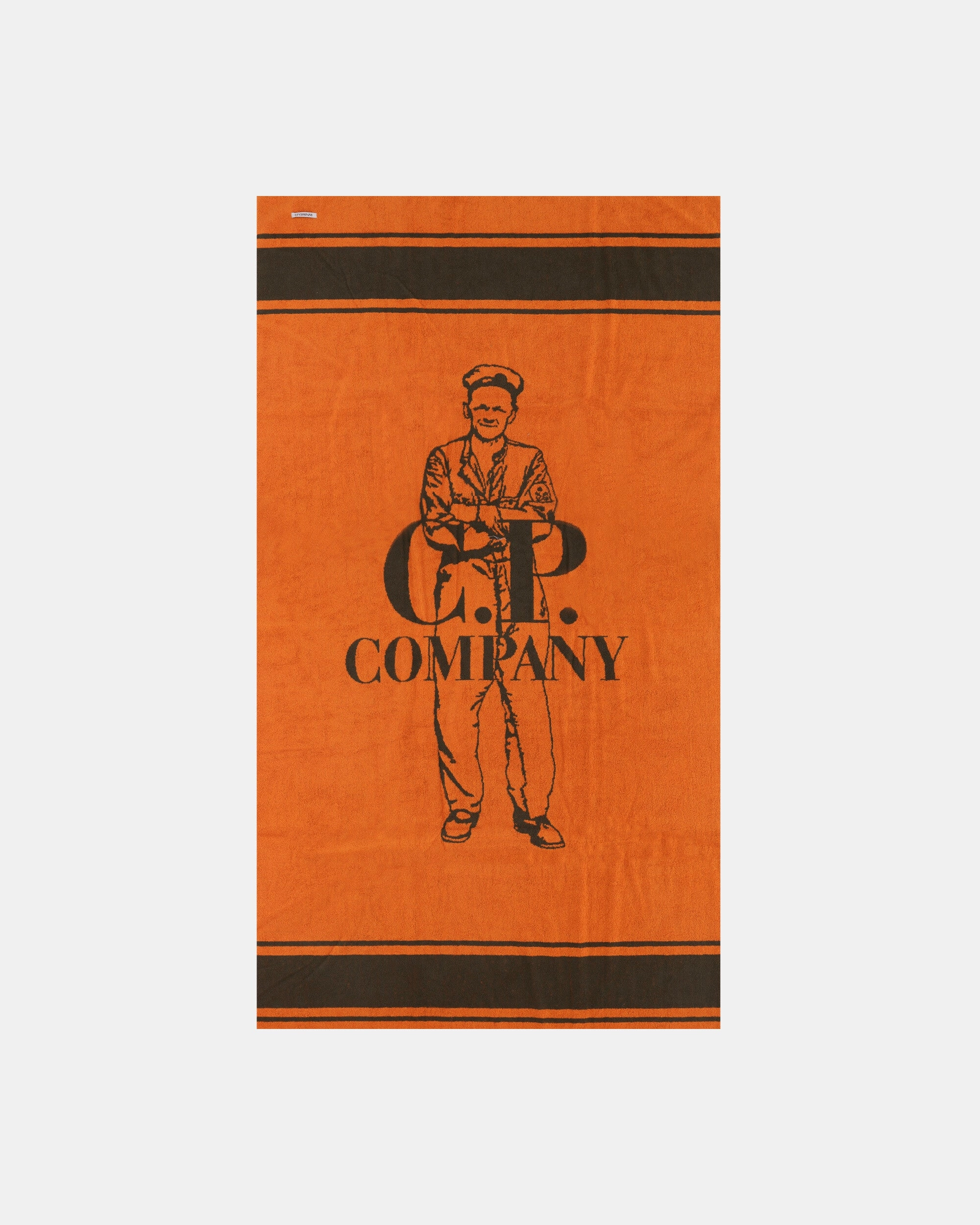 Beach Towel Gold Flame