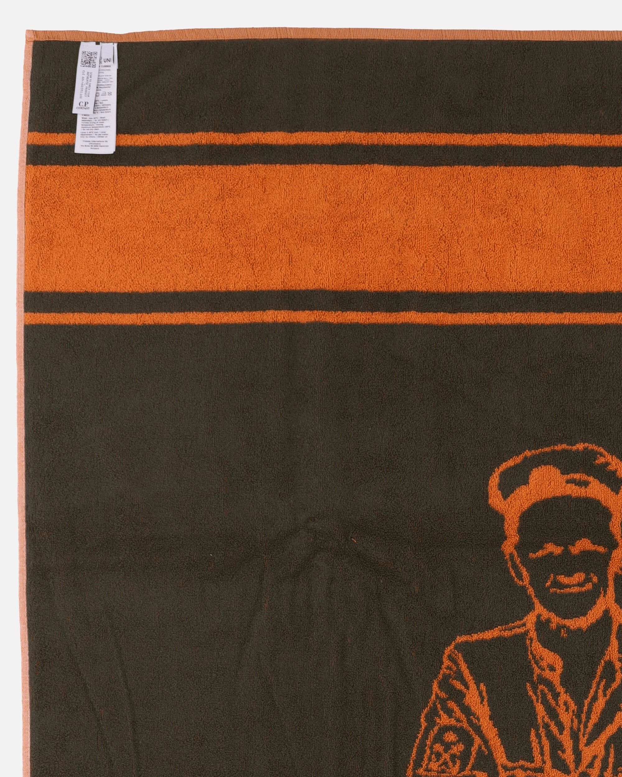 Beach Towel Gold Flame