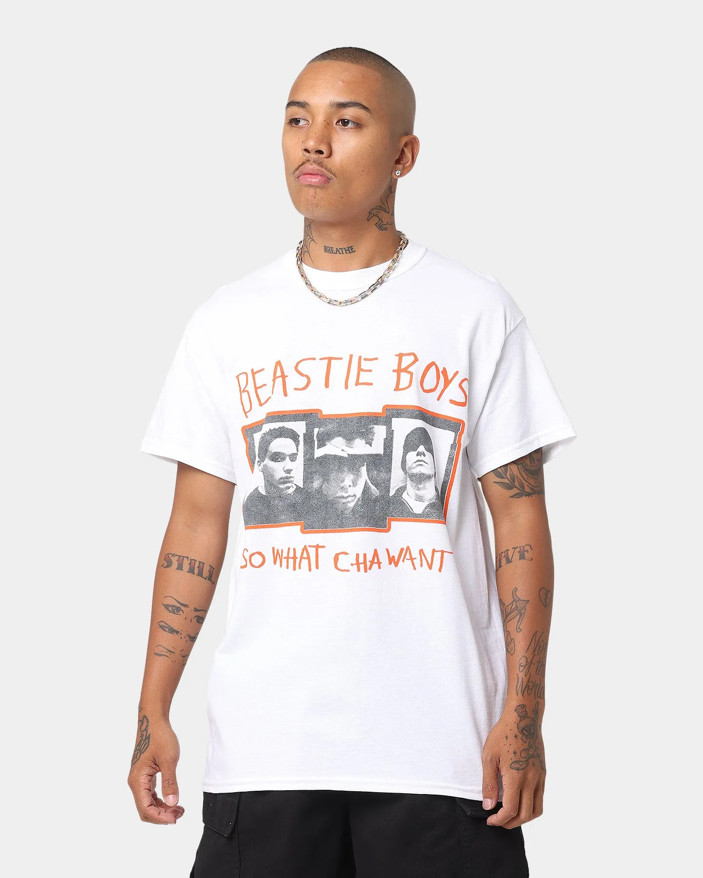 Beastie Boys So Whatcha Want T-Shirt White