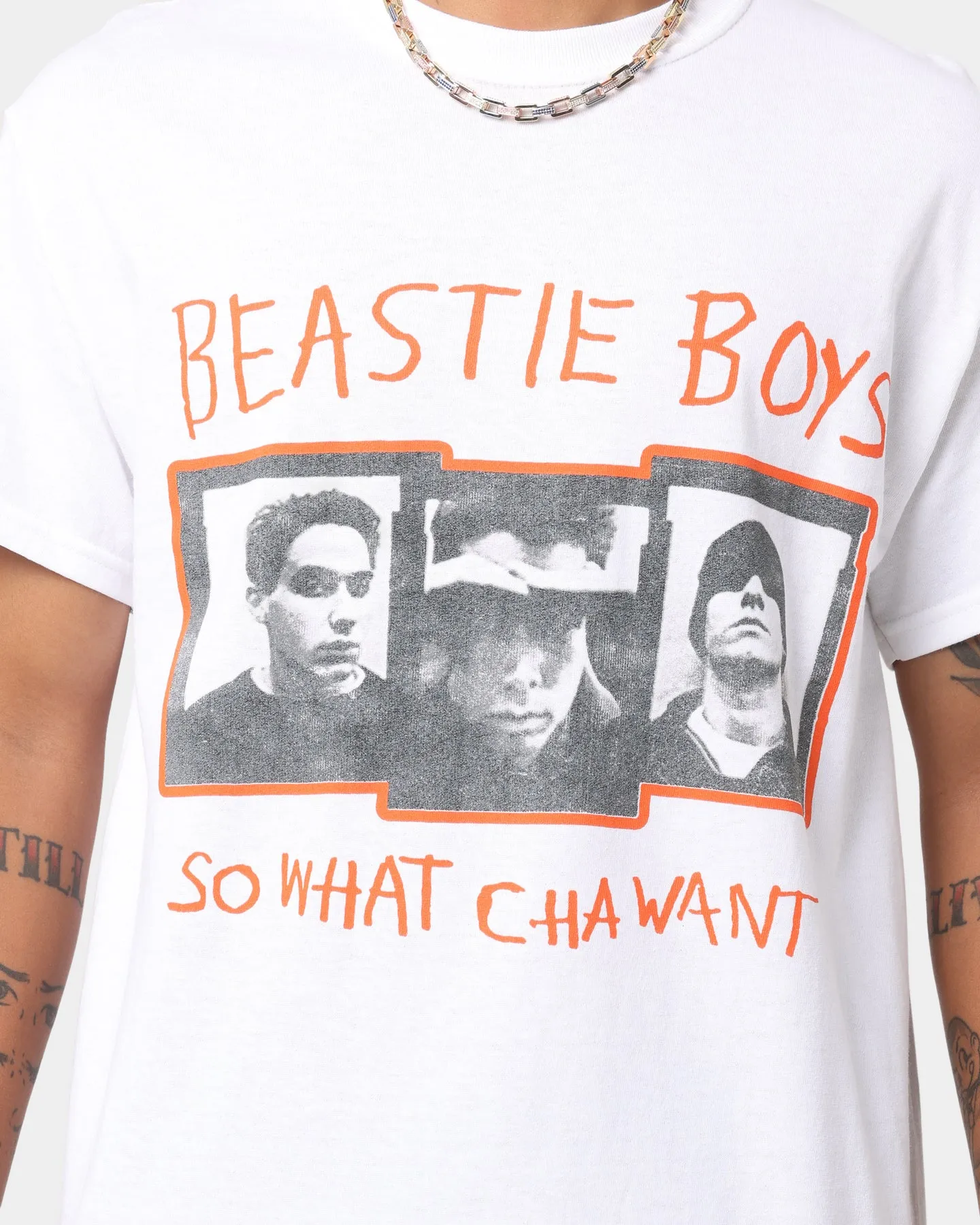 Beastie Boys So Whatcha Want T-Shirt White