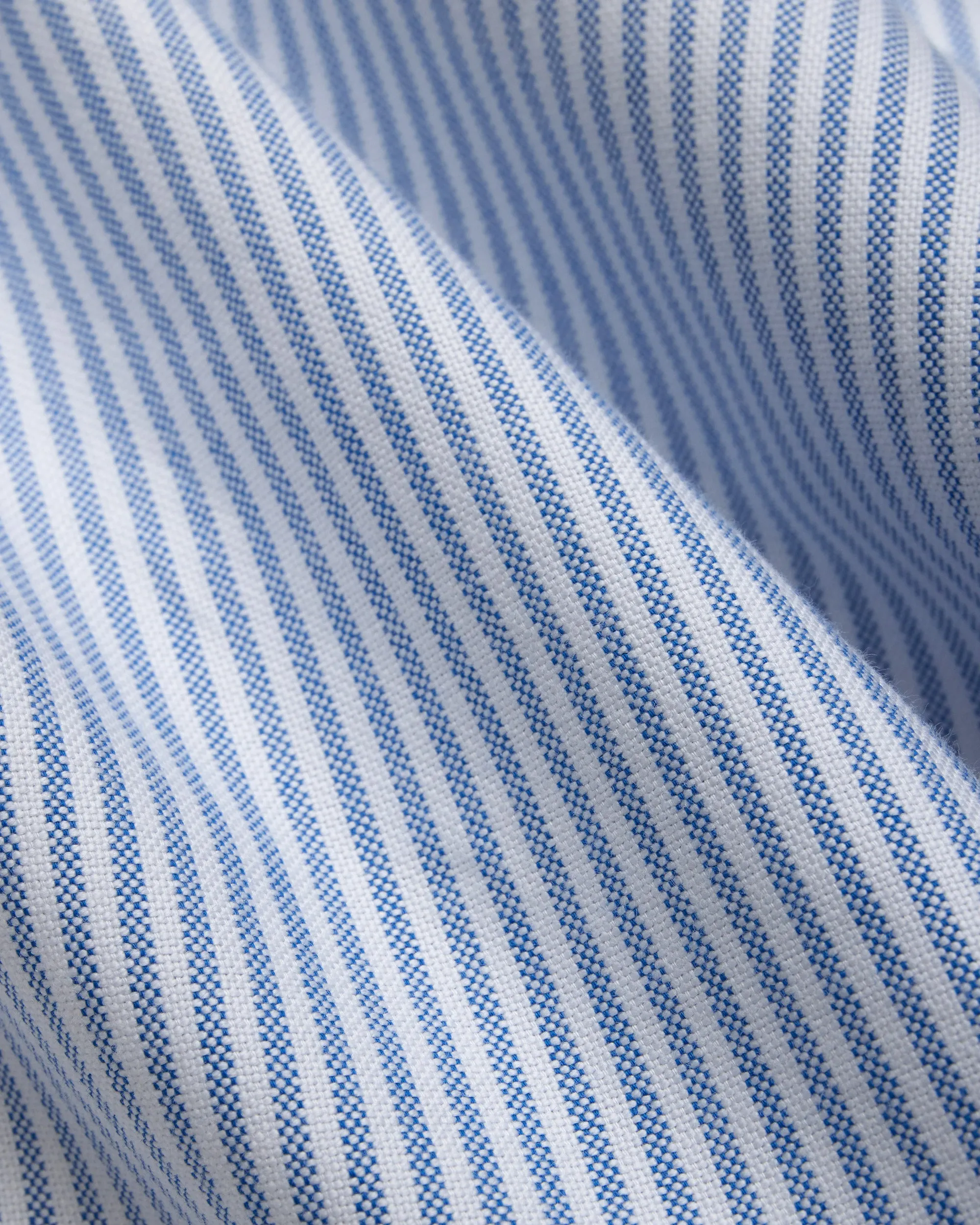 BLUE UNIVERSITY STRIPE OXFORD SHIRT - FLAP POCKET - TRIM FIT