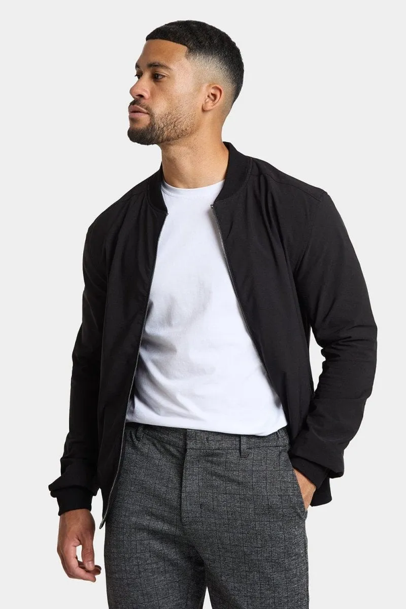 Bomber Jacket in Black