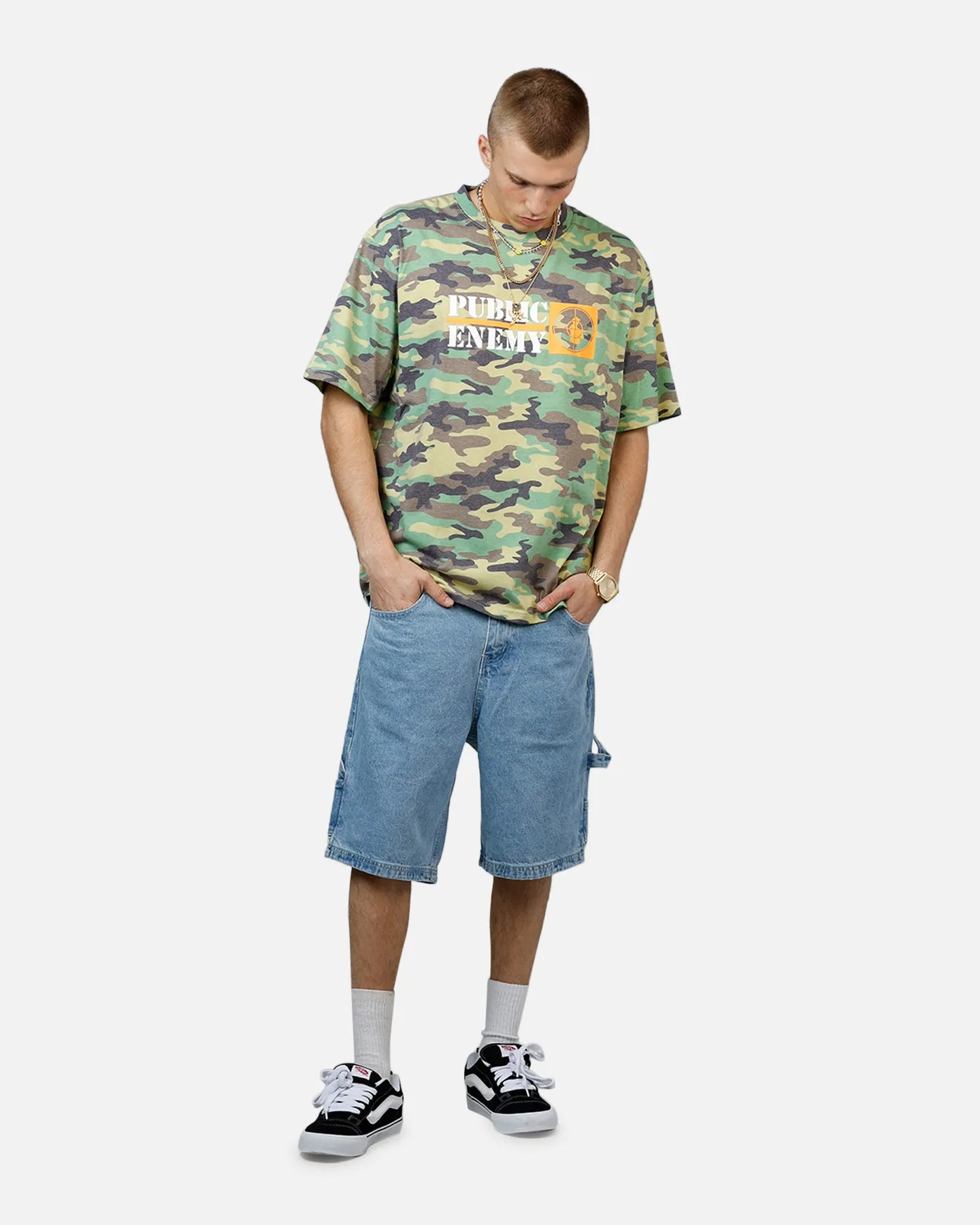 Bravado Public Enemy Camo T-Shirt Camo
