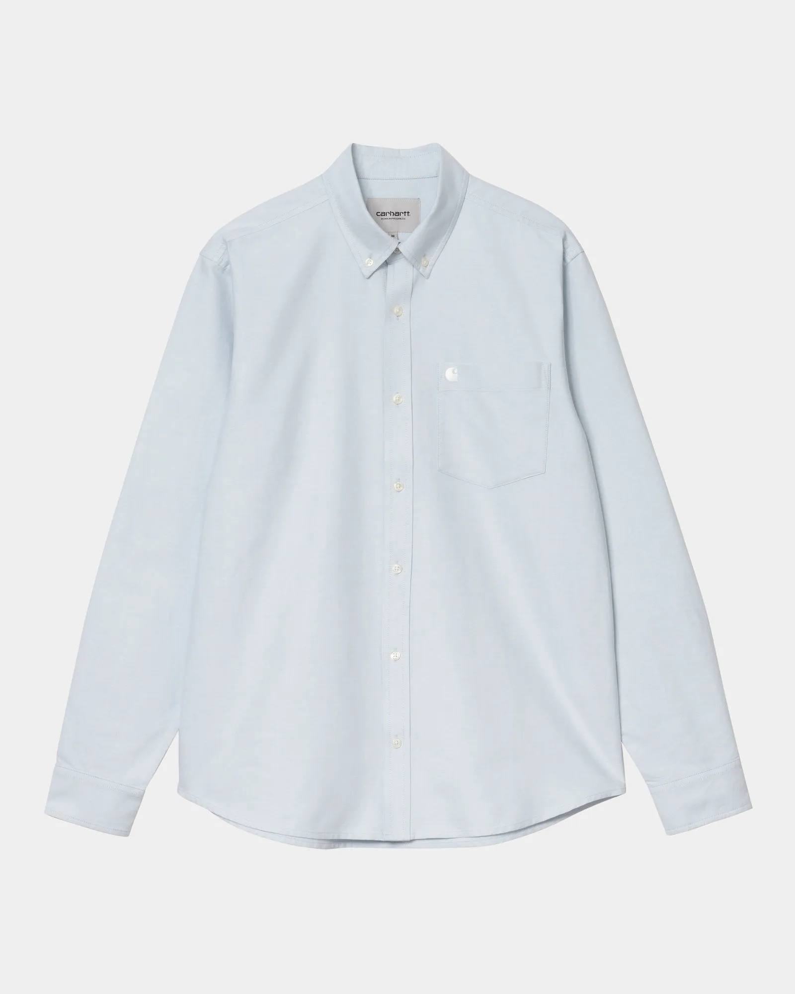 C-Logo Shirt | Blue Fog / White