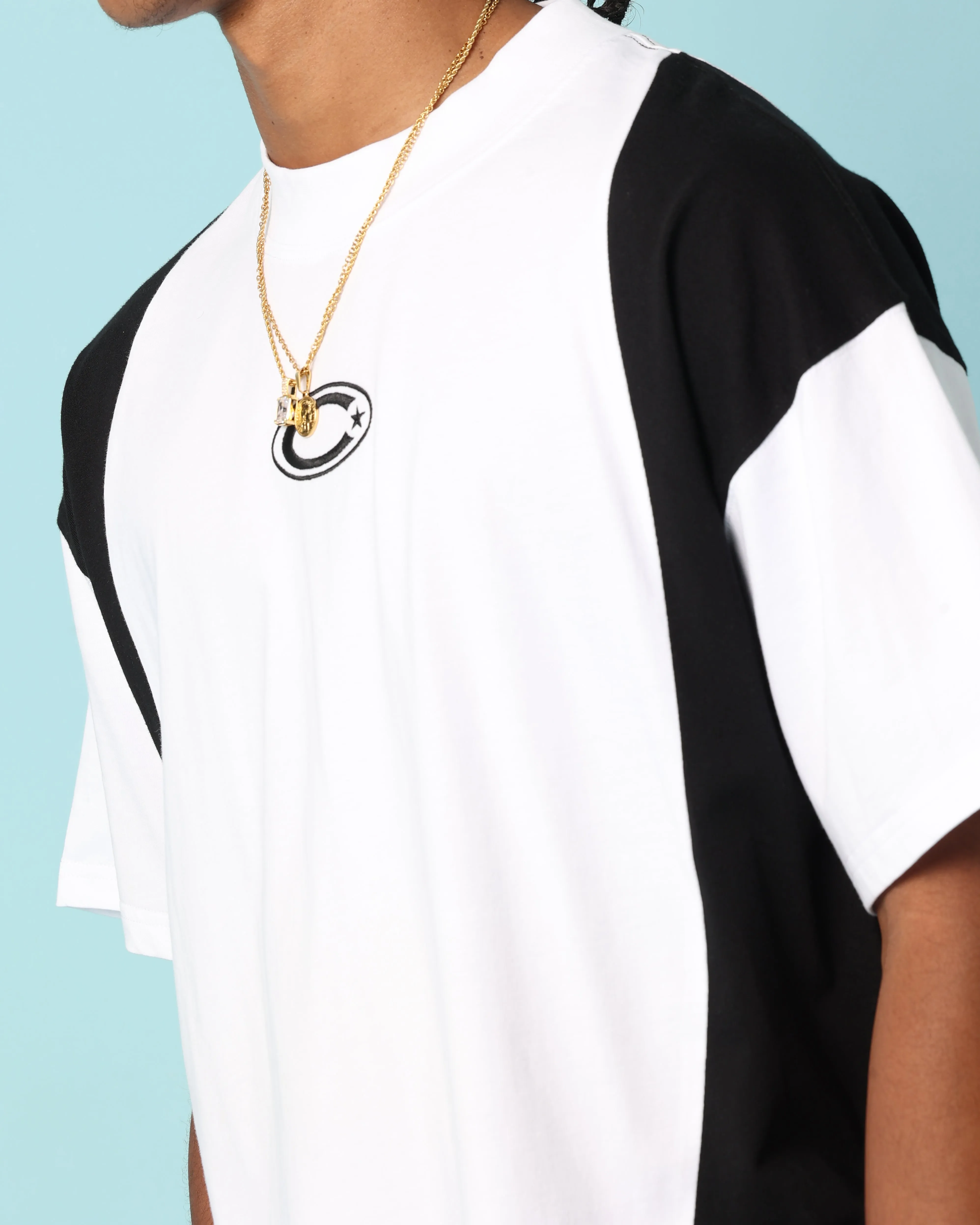 Carré C-Star Oversized T-Shirt White/Black