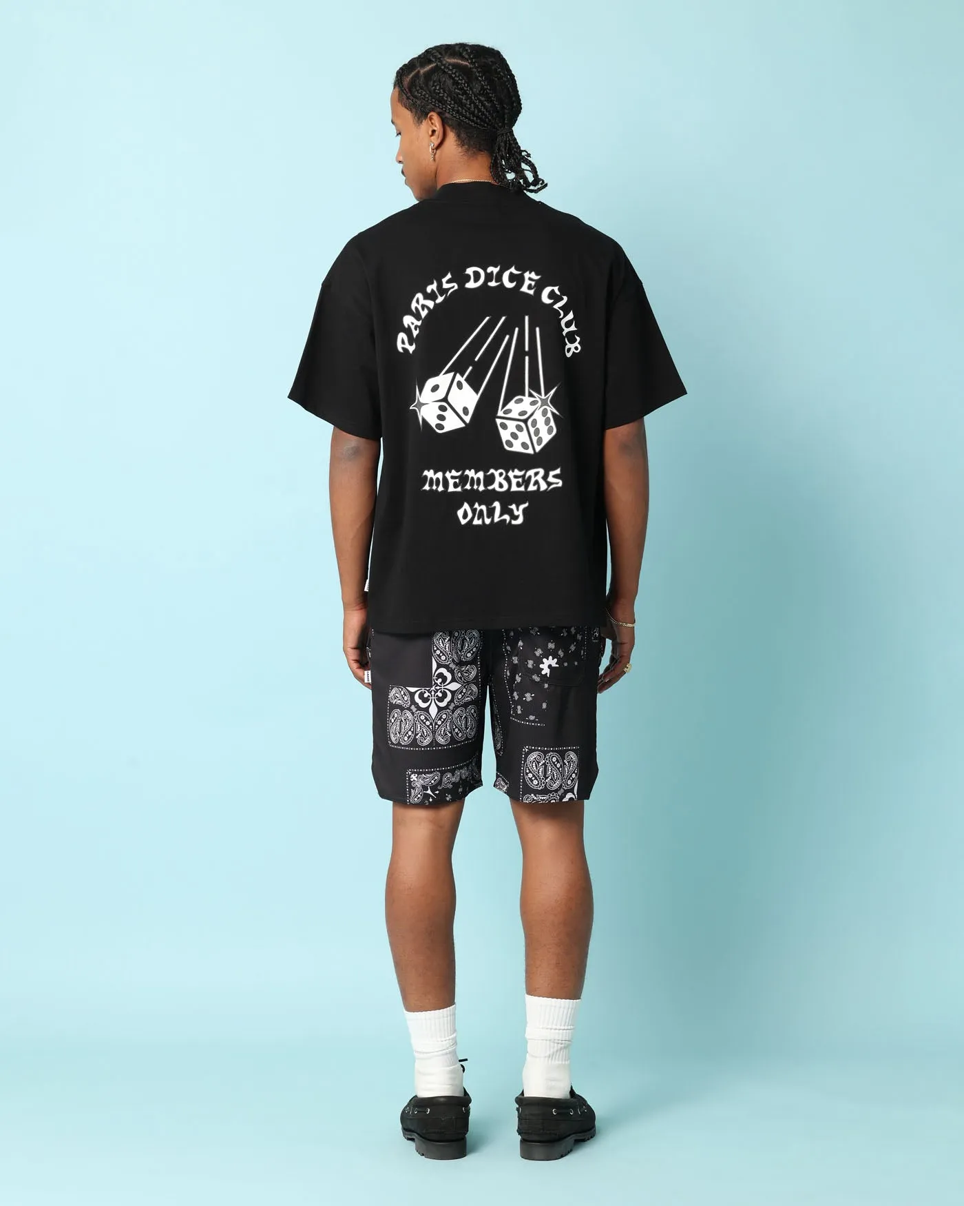 Carré Members Only Oversized T-Shirt Black