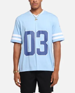 Carre Rose Football T-Shirt Light Blue