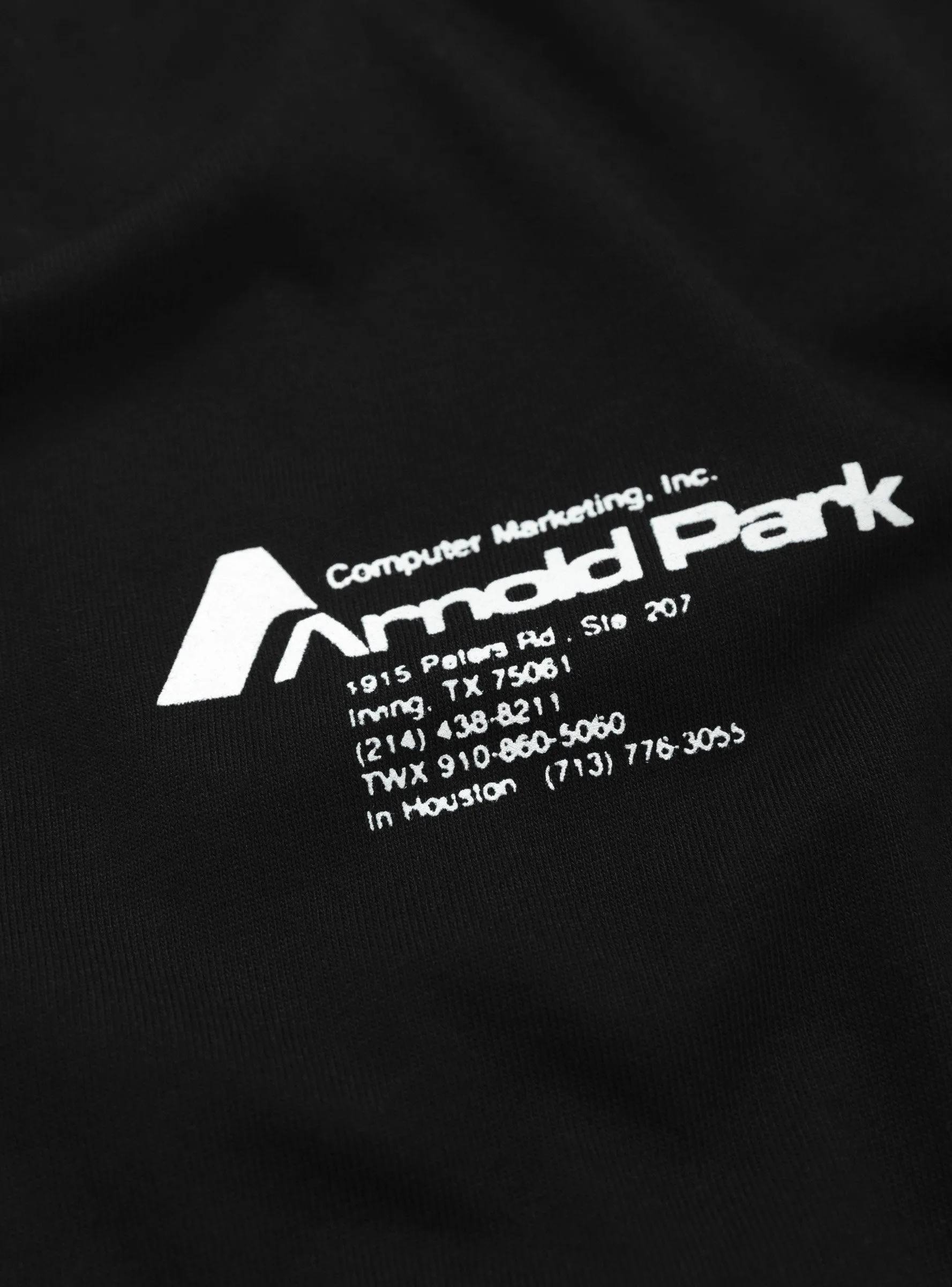 Computer Corporation Logo T-Shirt Black