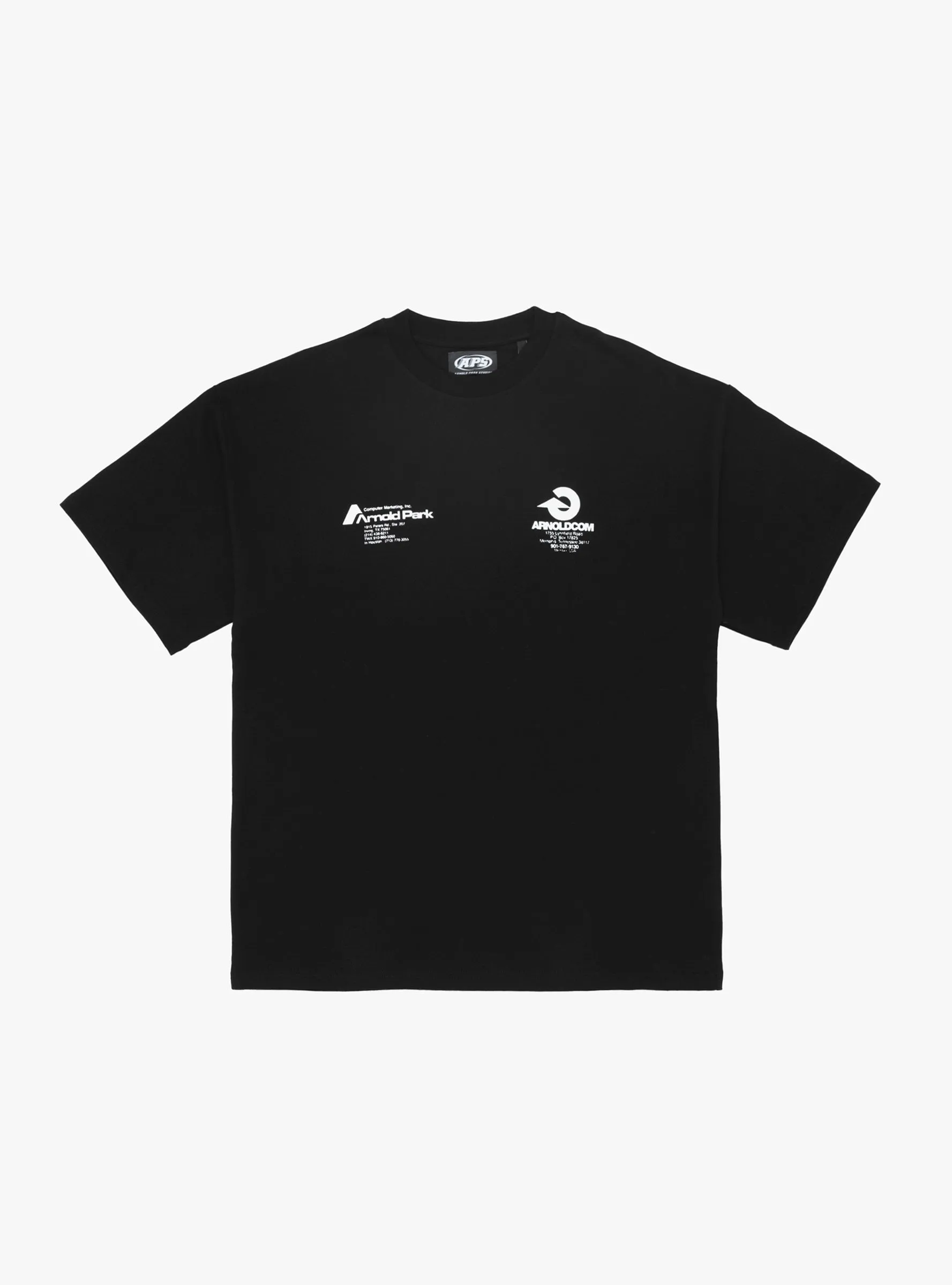 Computer Corporation Logo T-Shirt Black