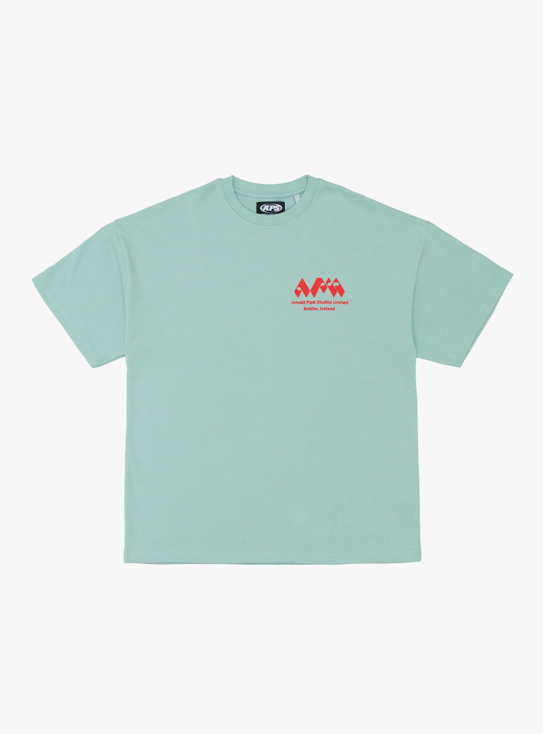 Computer Marketing Logo T-Shirt Ice Blue