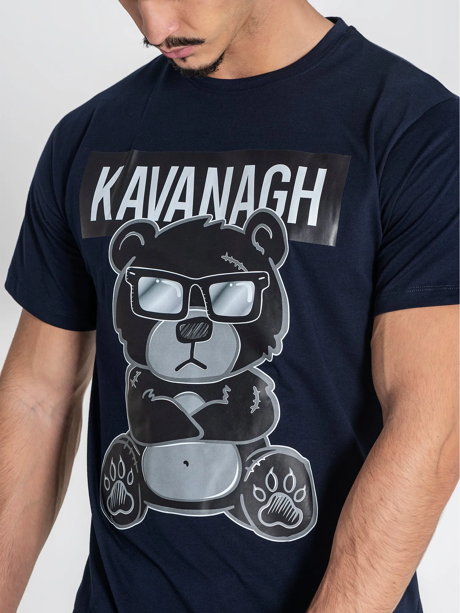 Dark Blue Bear Swag Tee