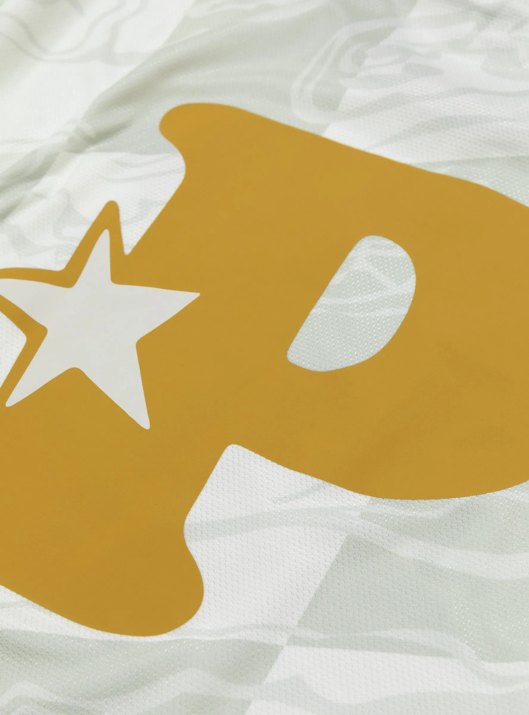 Doggo Football Shirt Cream and Gold