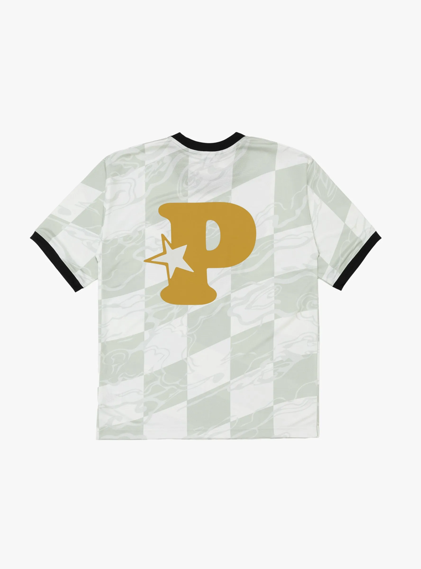 Doggo Football Shirt Cream and Gold