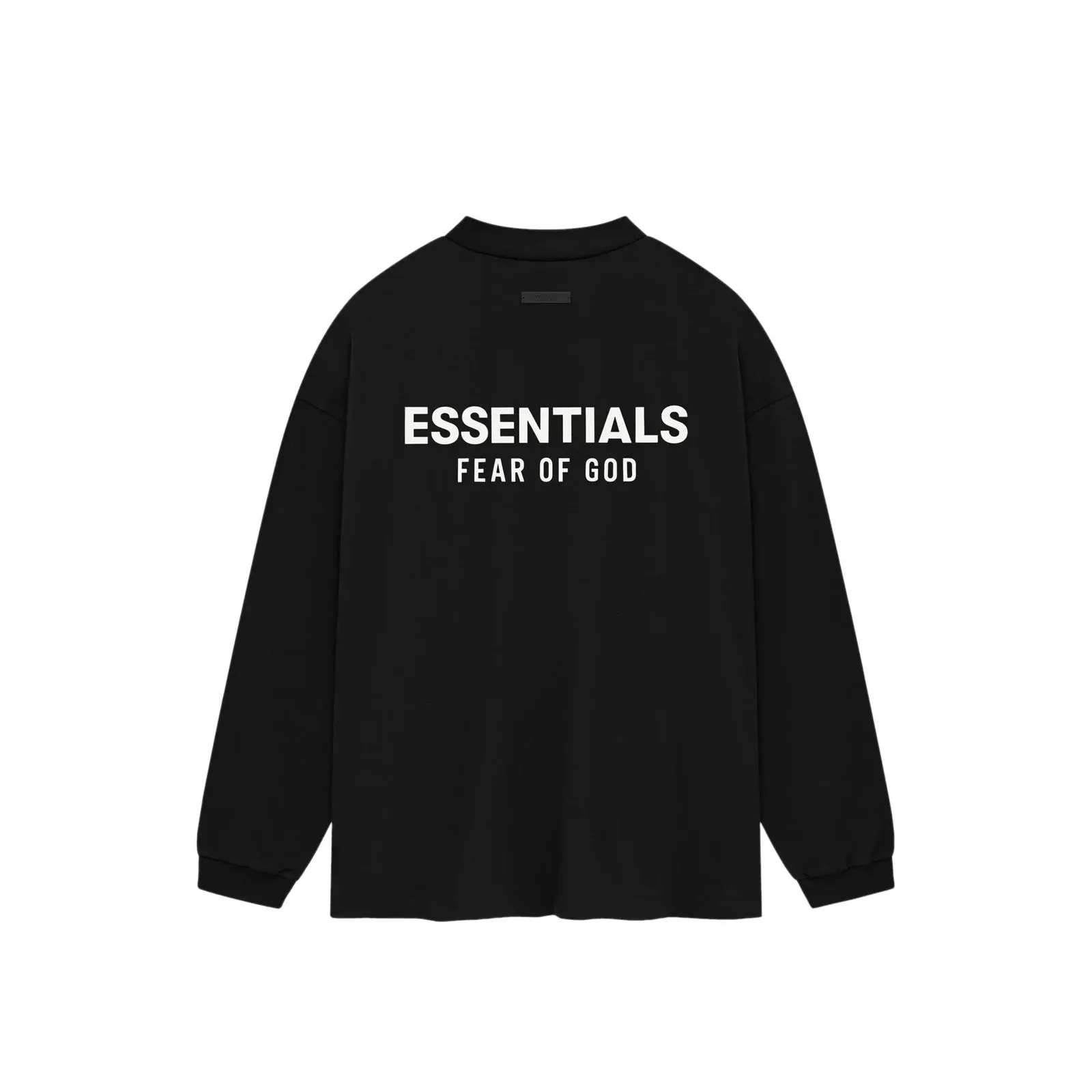 Fear of God Essentials Jersey Long Sleeve T-Shirt in Black