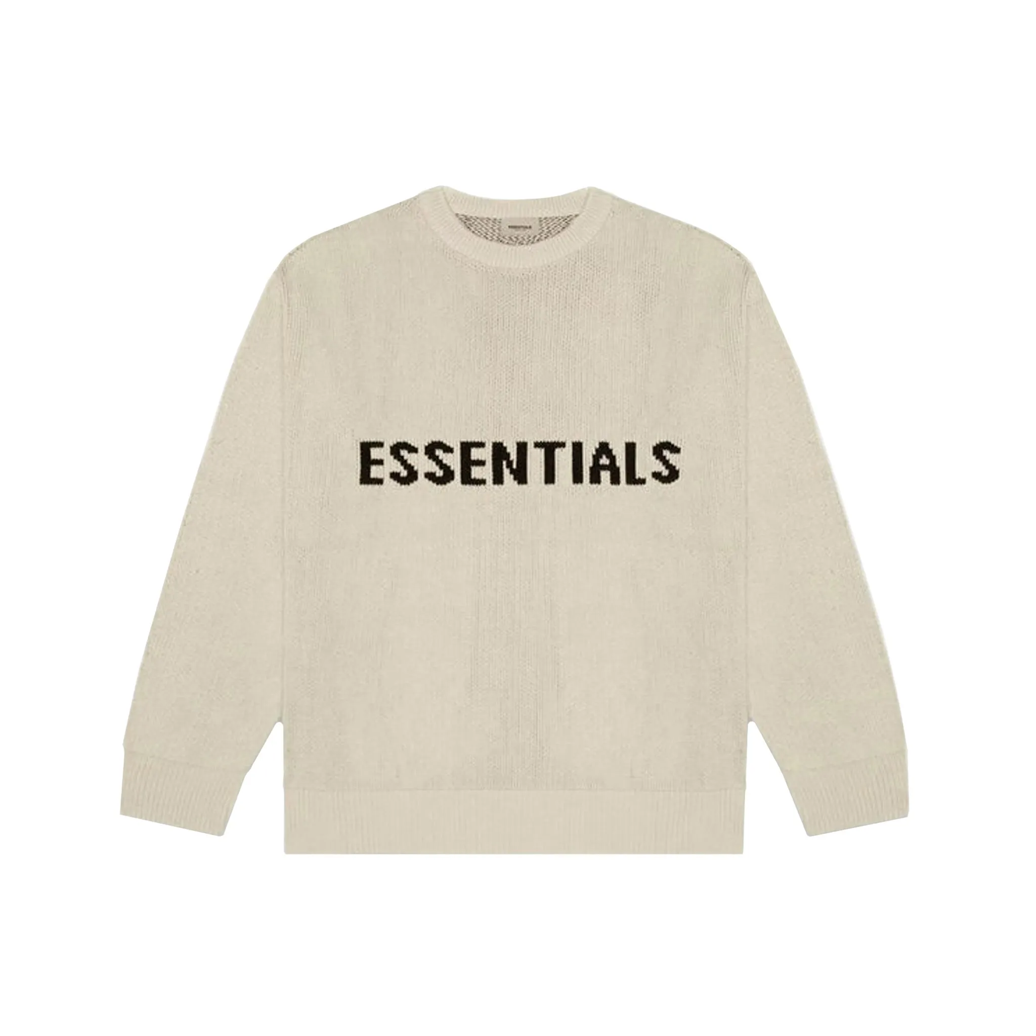 Fear Of God Essentials Knit Sweater SS21 - Beige Linen