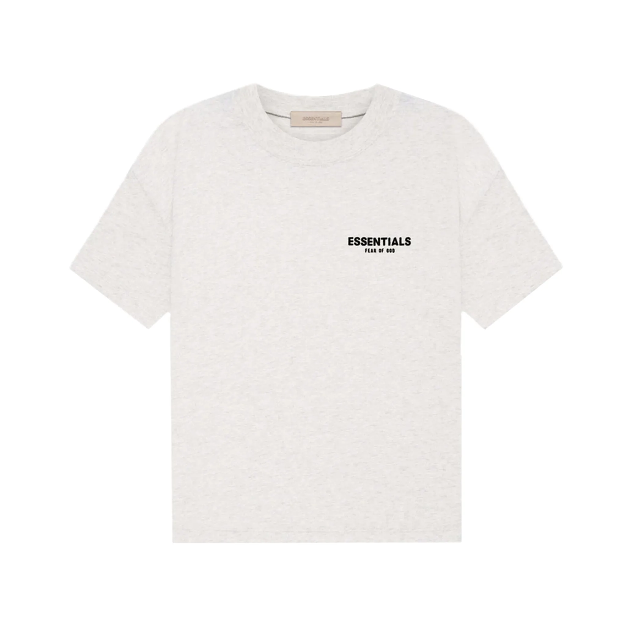 Fear Of God Essentials Tee SS22 - Light Oatmeal Heather