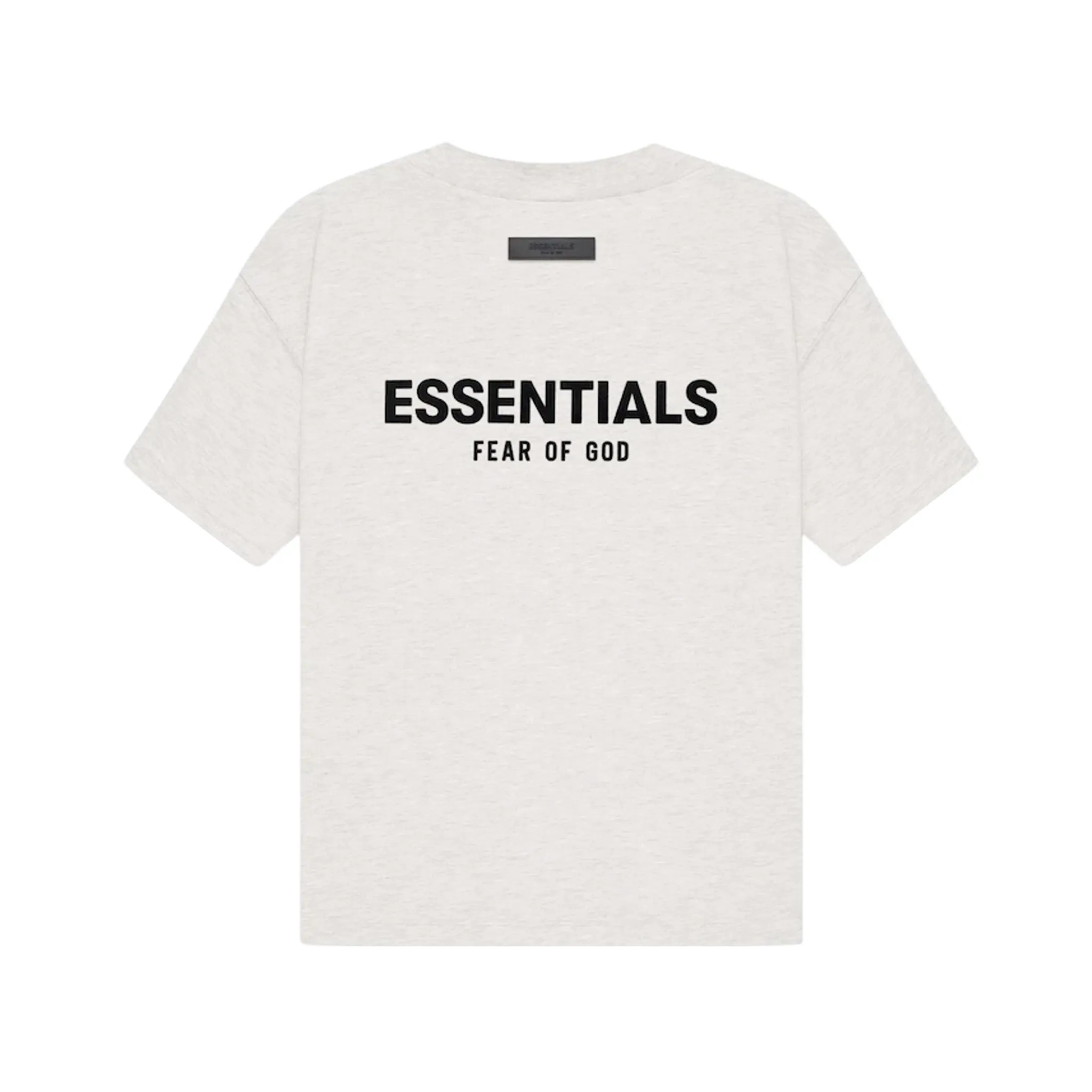 Fear Of God Essentials Tee SS22 - Light Oatmeal Heather