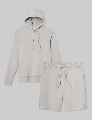 French Terry Hoodie & Short Set