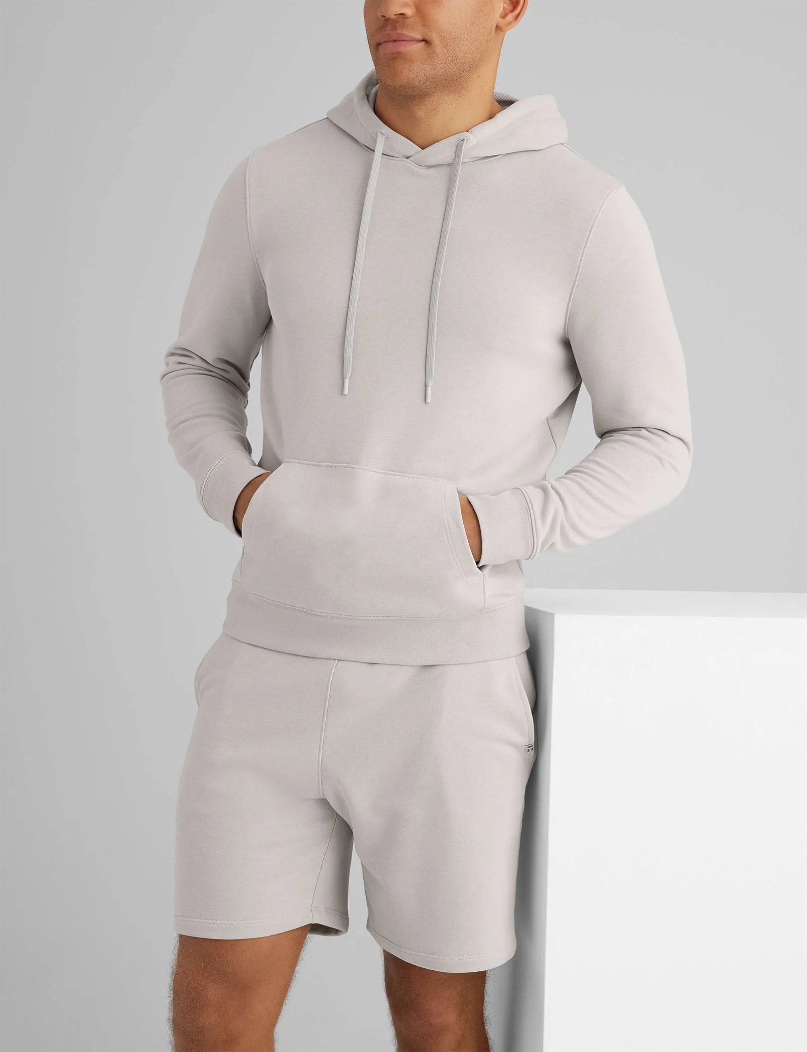 French Terry Hoodie & Short Set
