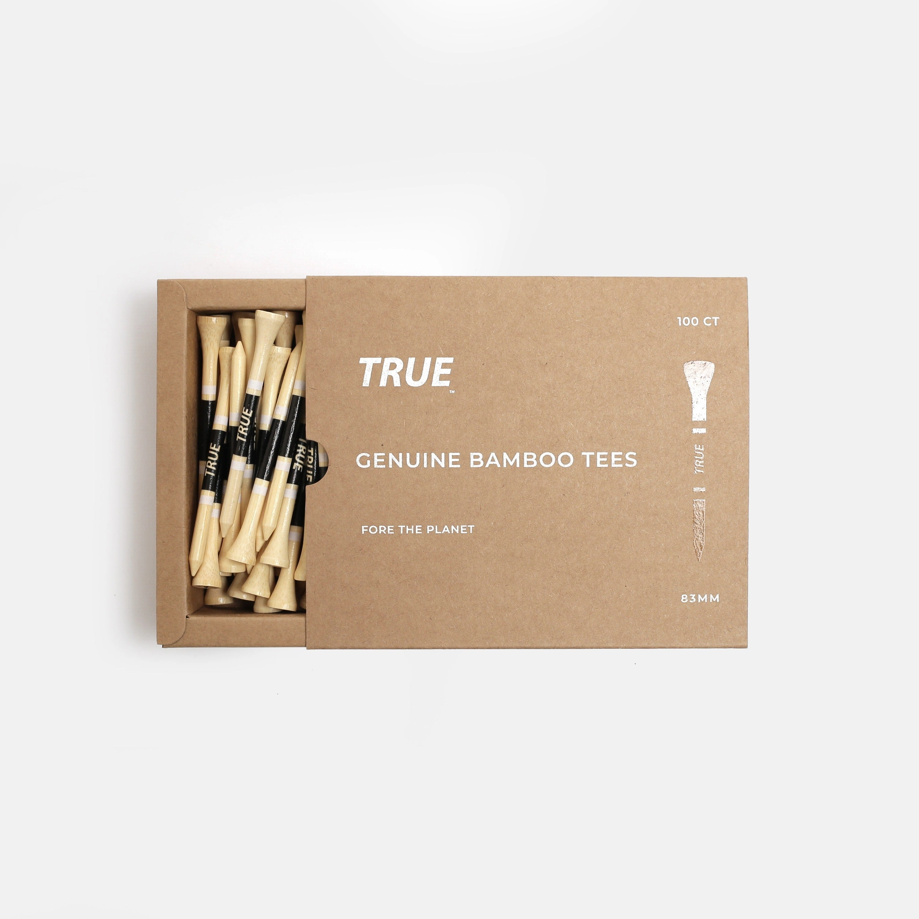 Genuine Bamboo Golf Tees