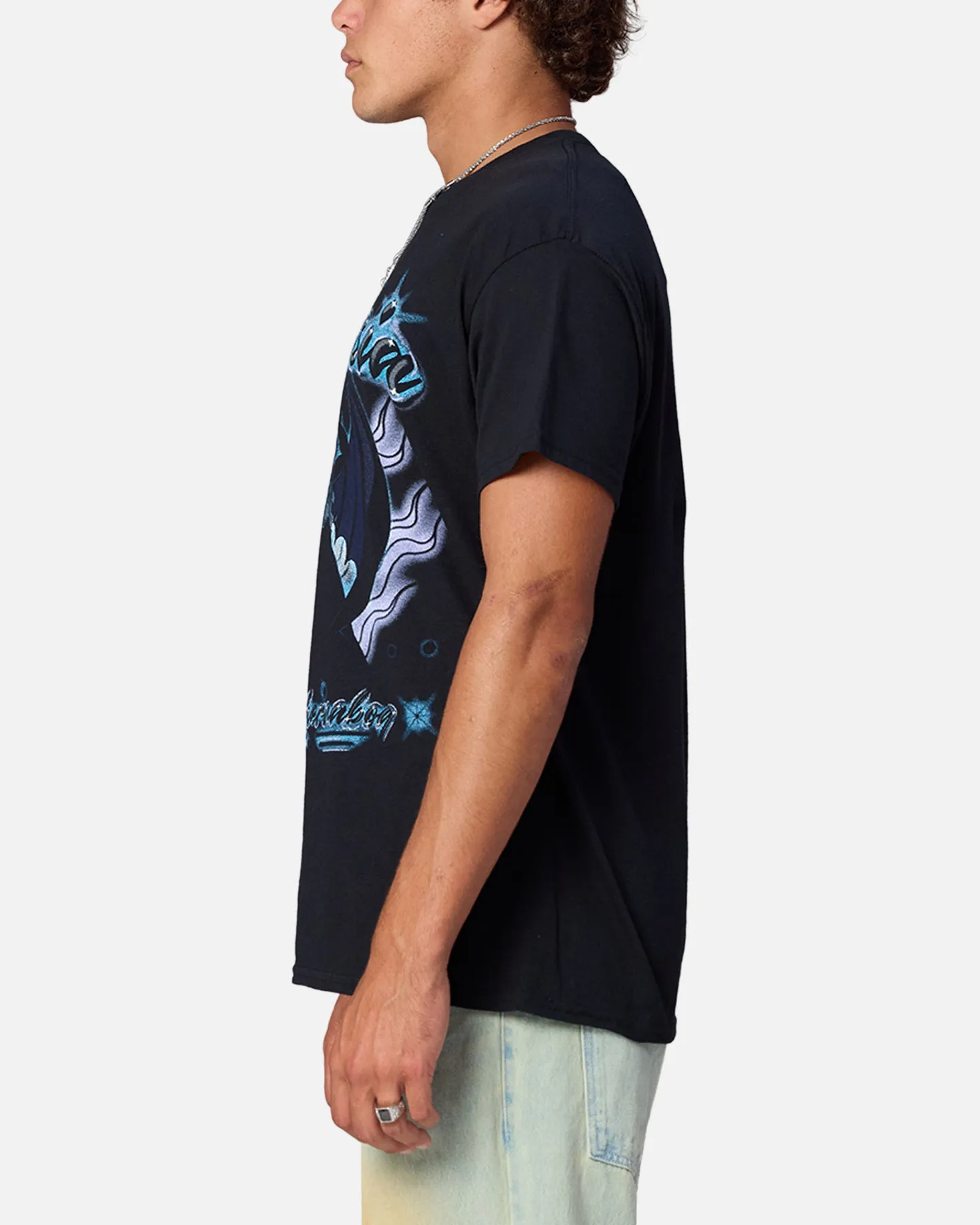 Goat Crew Disney Fantasia Chernabog Airbrush T-Shirt Black