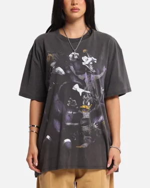 Goat Crew Disney Kingdom Hearts Halloween Town Heavy T-Shirt Black Wash