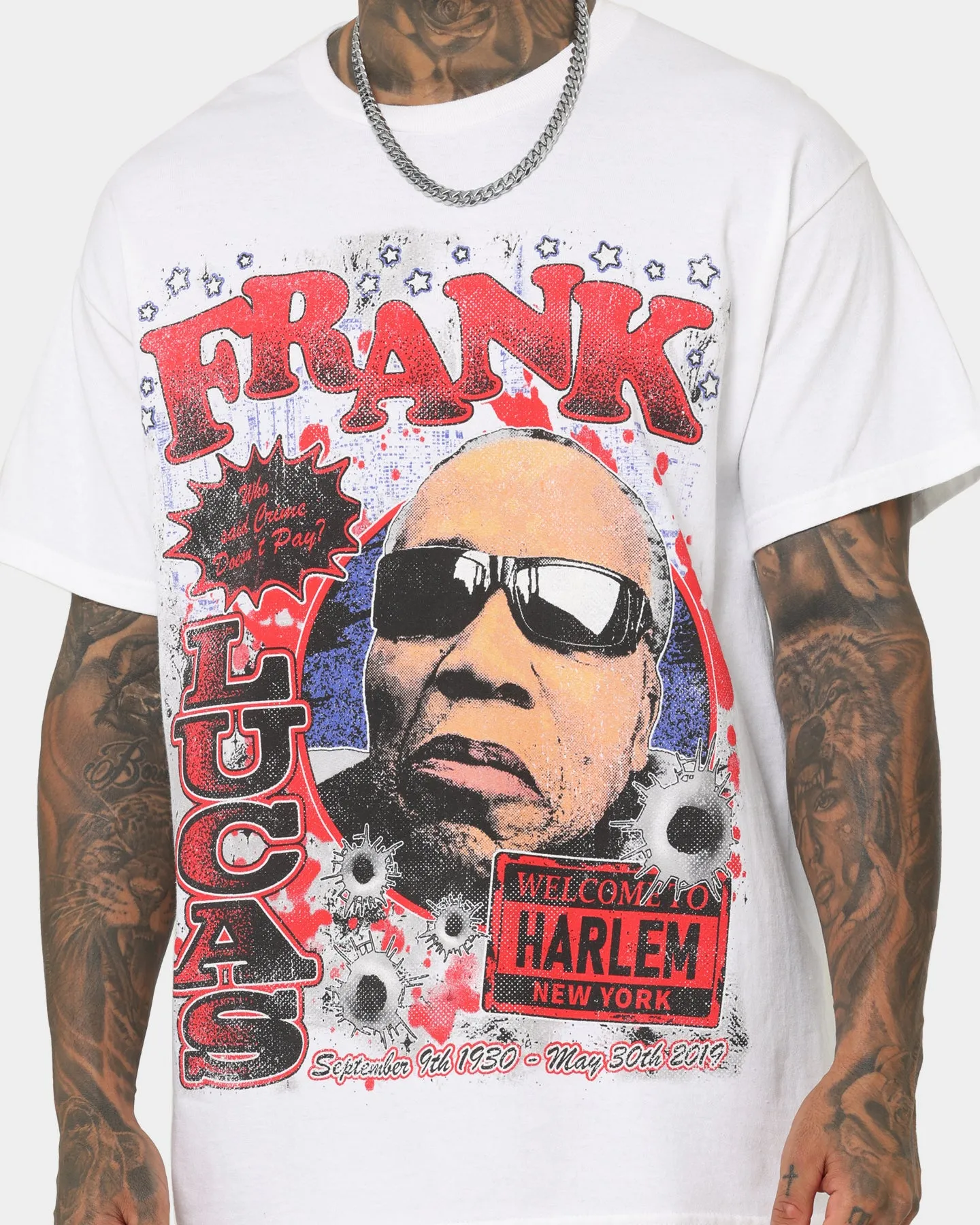 Goat Crew Frank Lucas T-Shirt White