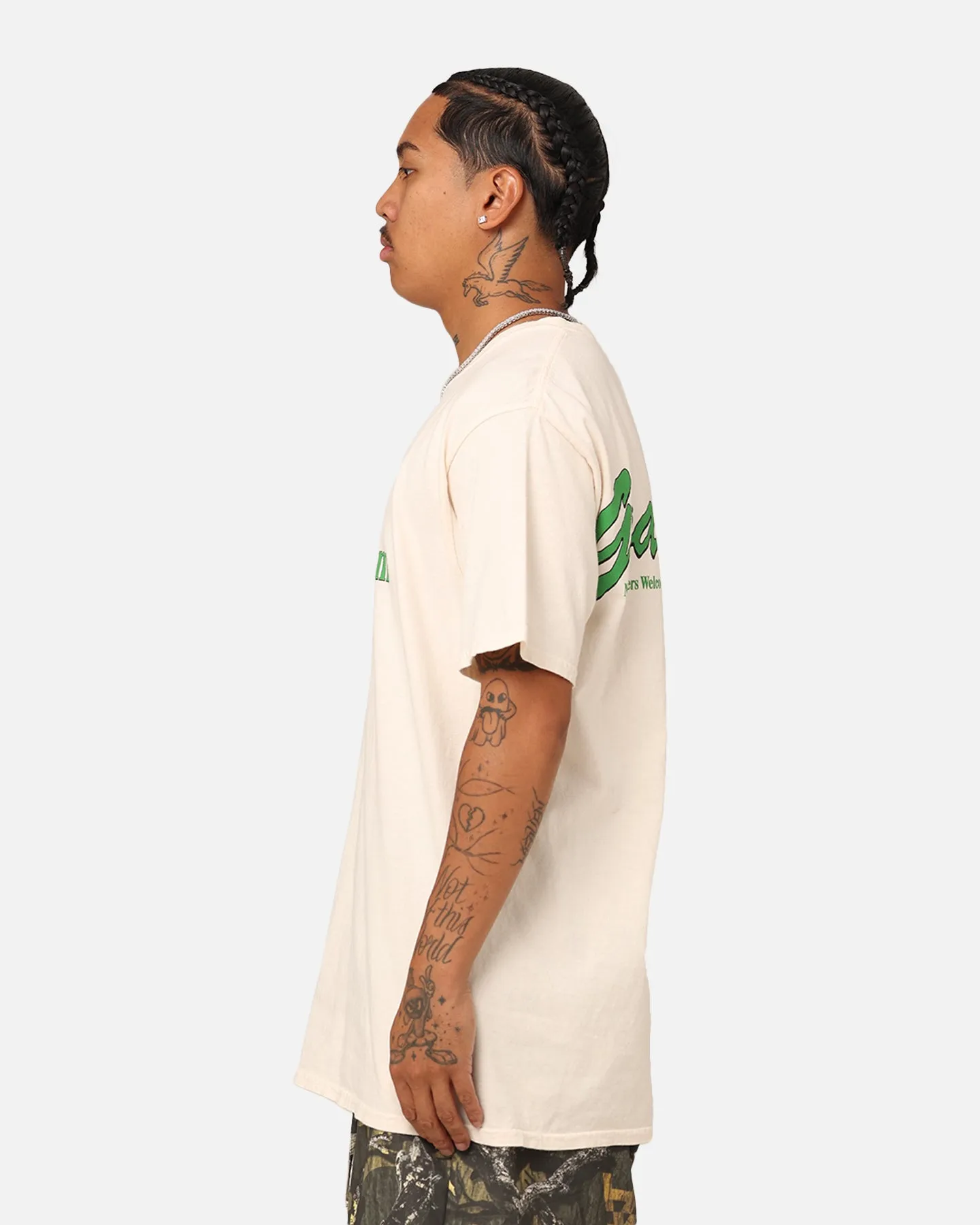 Goat Crew GC Athlete T-Shirt Off White