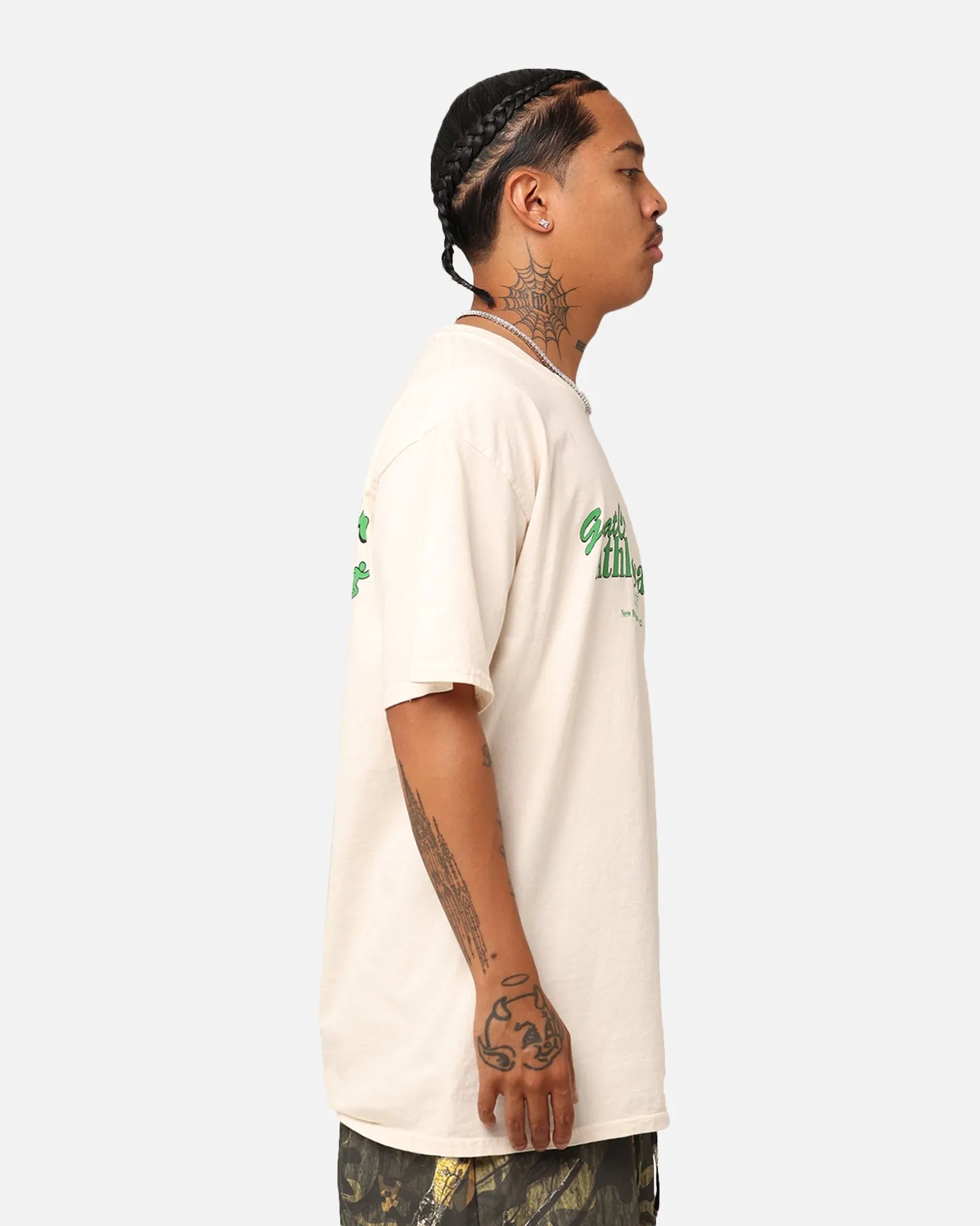 Goat Crew GC Athlete T-Shirt Off White