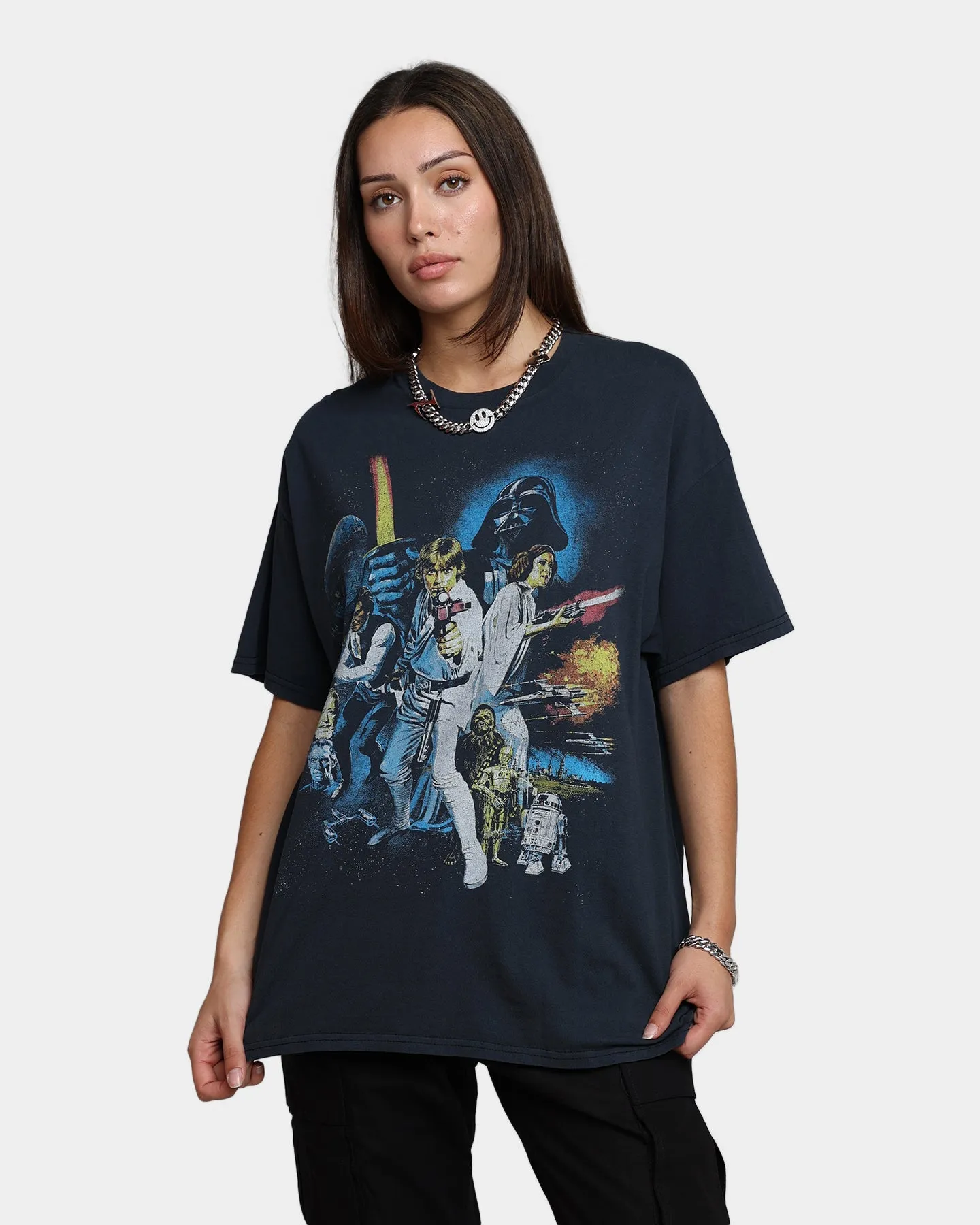 Grails Lightsaber Vintage T-Shirt Vintage Wash