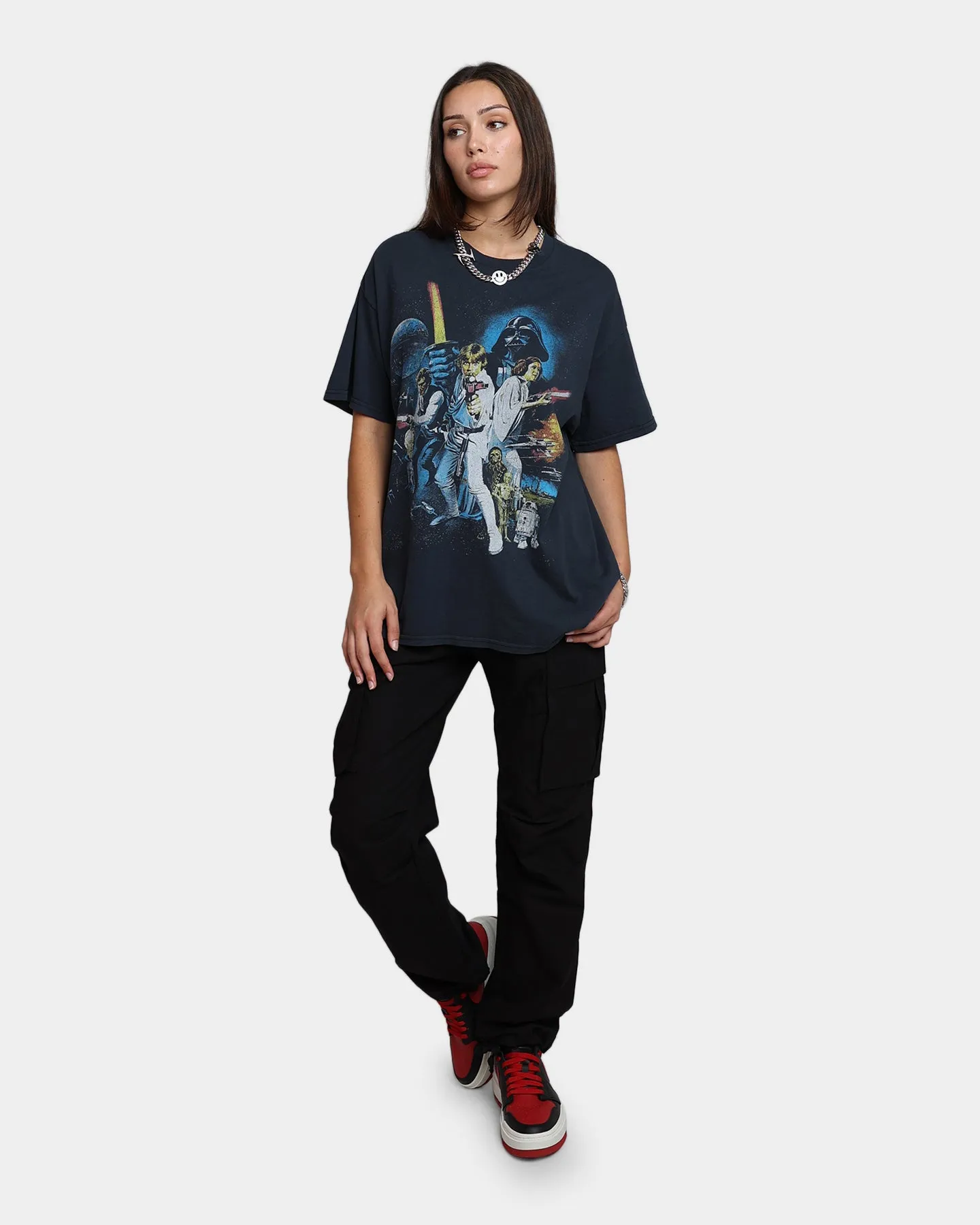 Grails Lightsaber Vintage T-Shirt Vintage Wash
