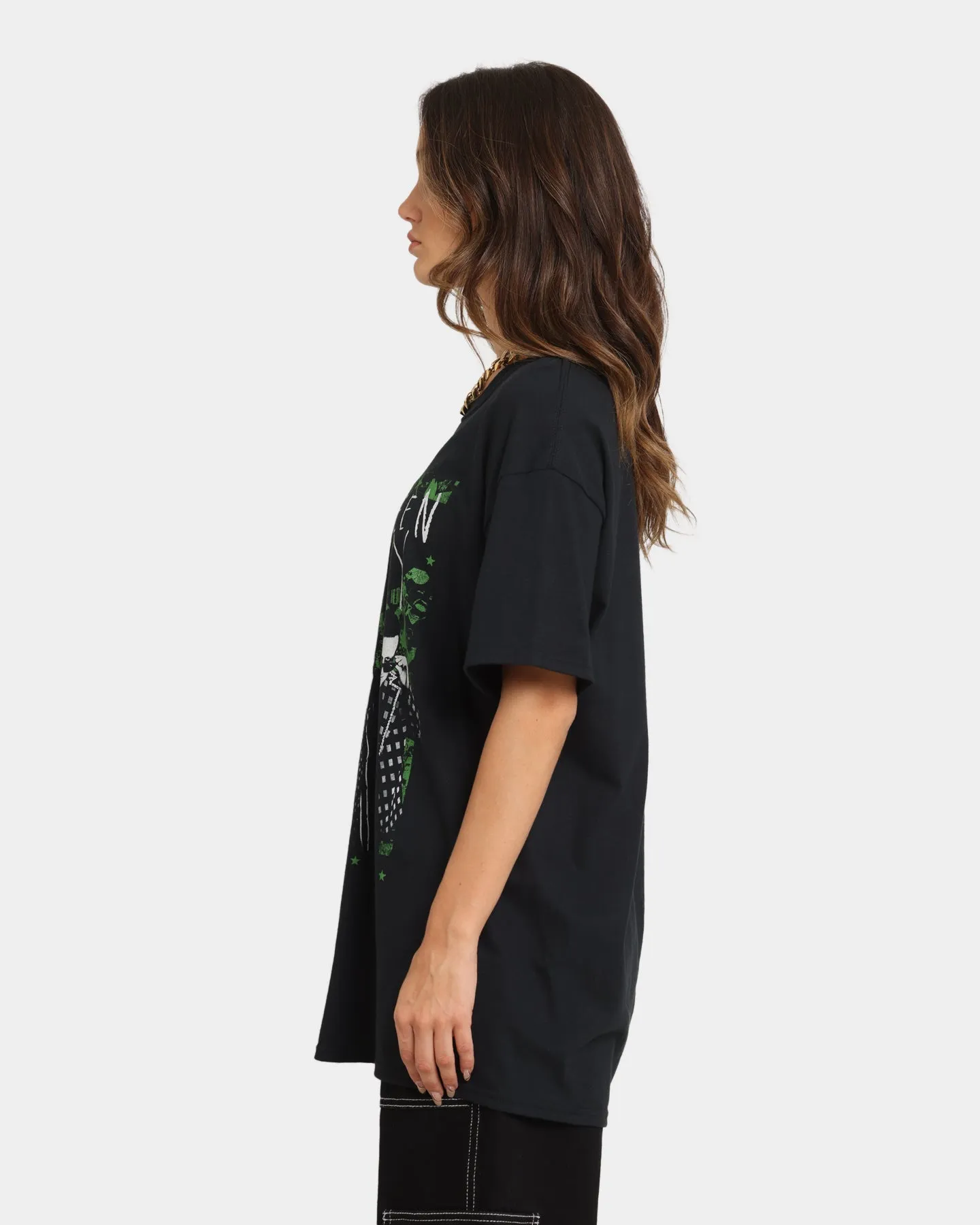 Green Day Green Lean T-Shirt Black