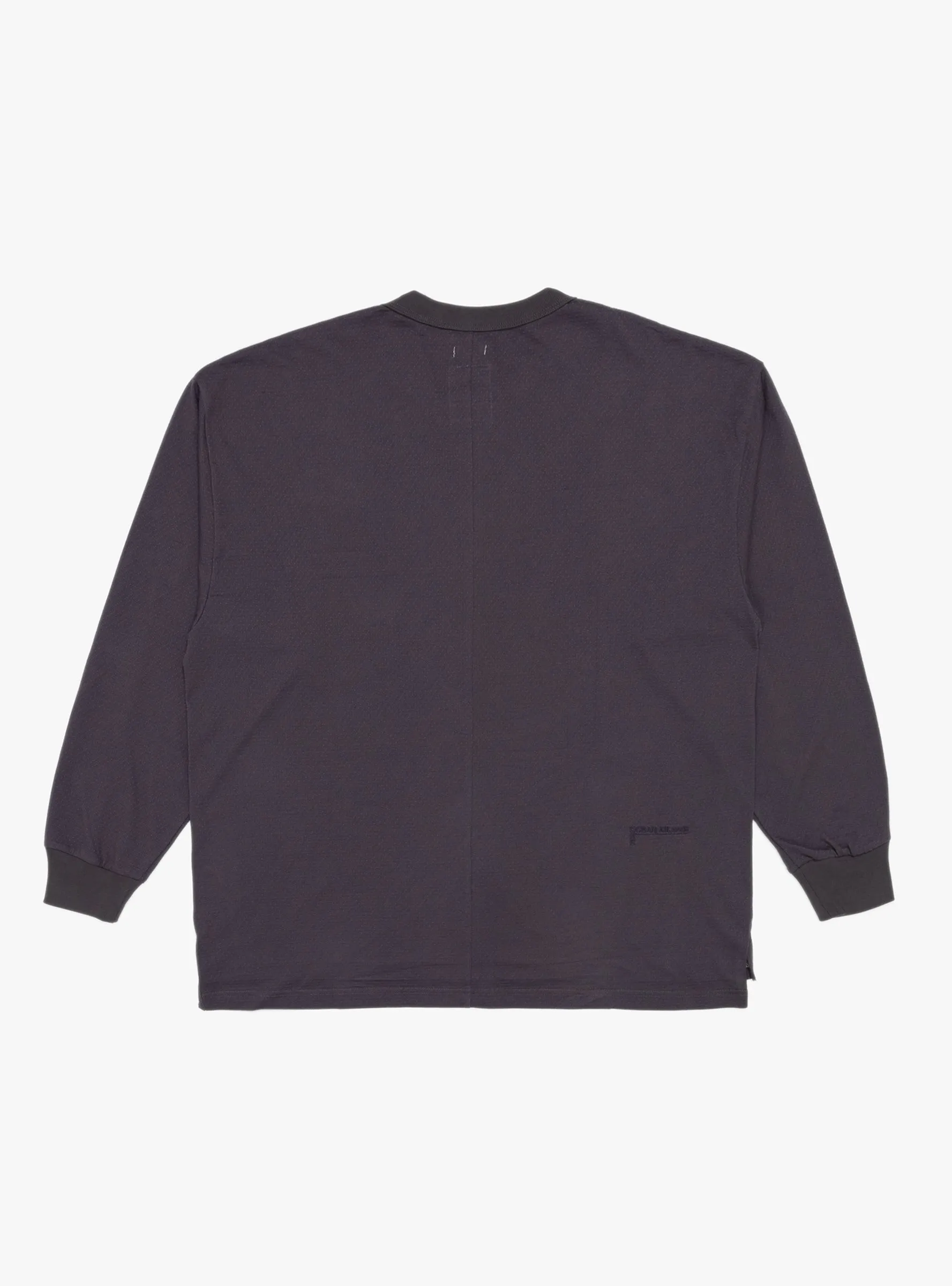 Half Zip L/S Tee Vintage Navy