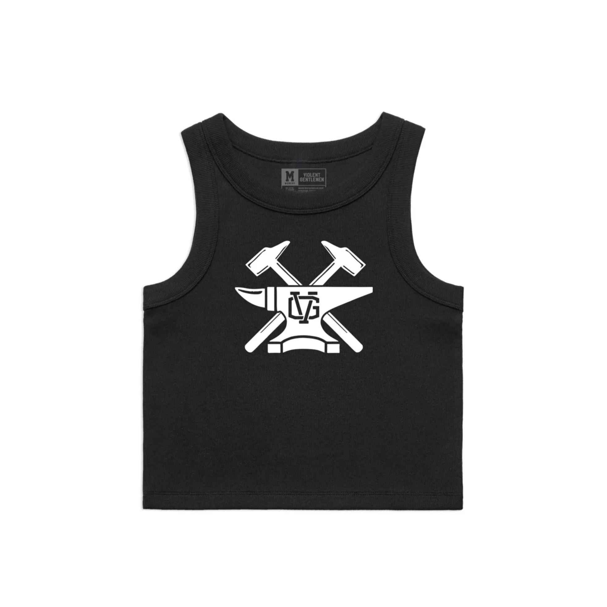 Hammerhead Womens Rib Crop Tank