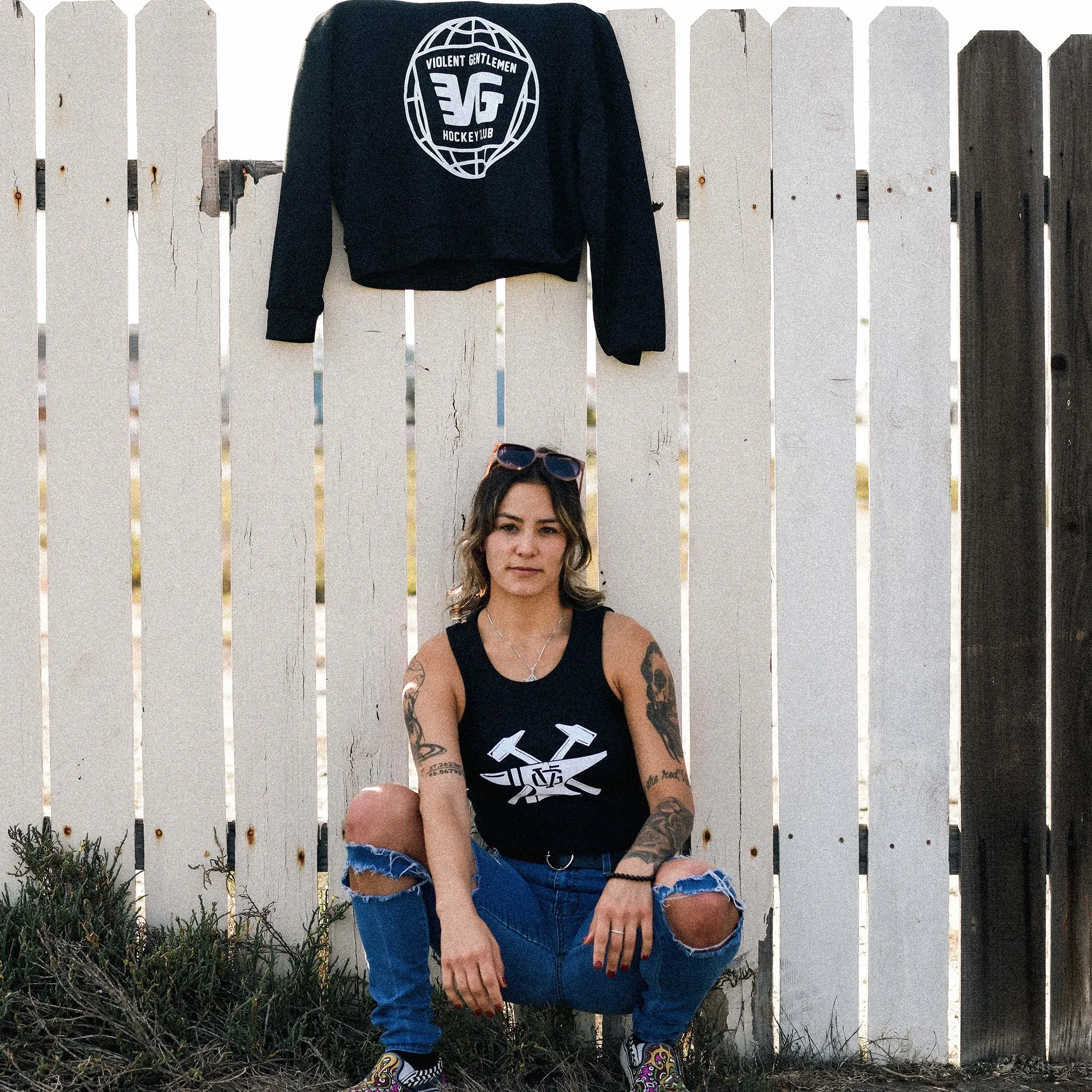 Hammerhead Womens Rib Crop Tank
