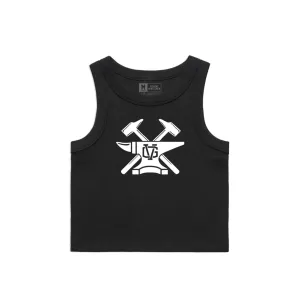 Hammerhead Womens Rib Crop Tank