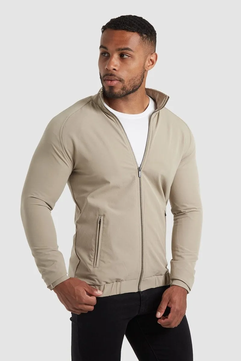 Harrington Jacket in Stone