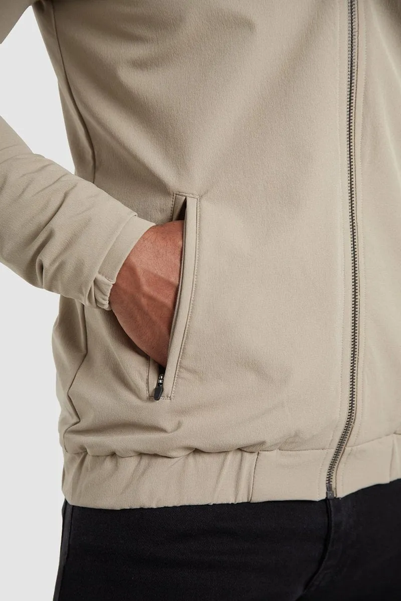 Harrington Jacket in Stone