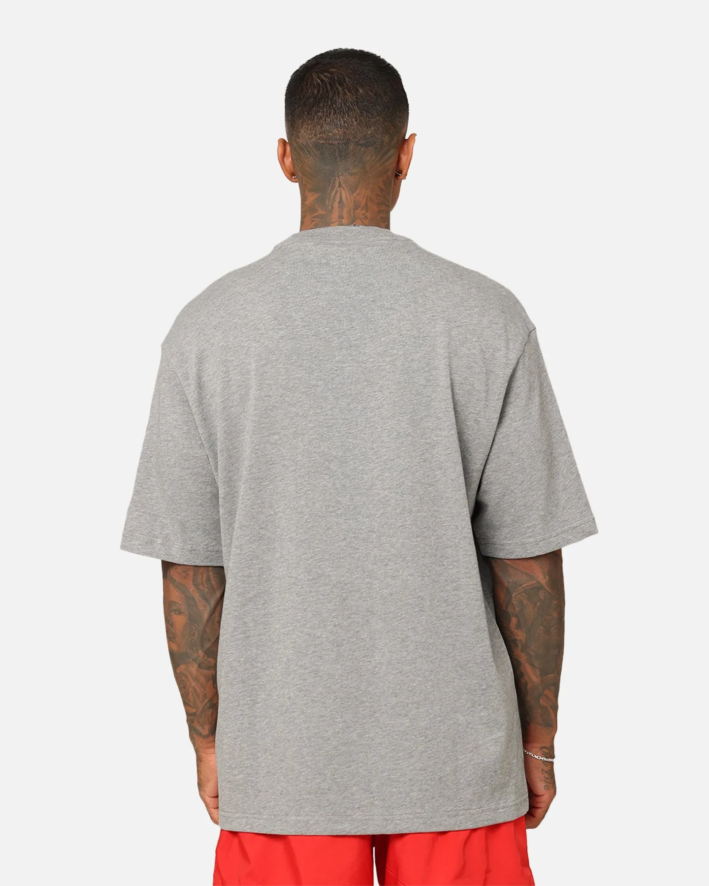 Jordan Brand Sneaker Patch Crew T-Shirt Carbon Heather