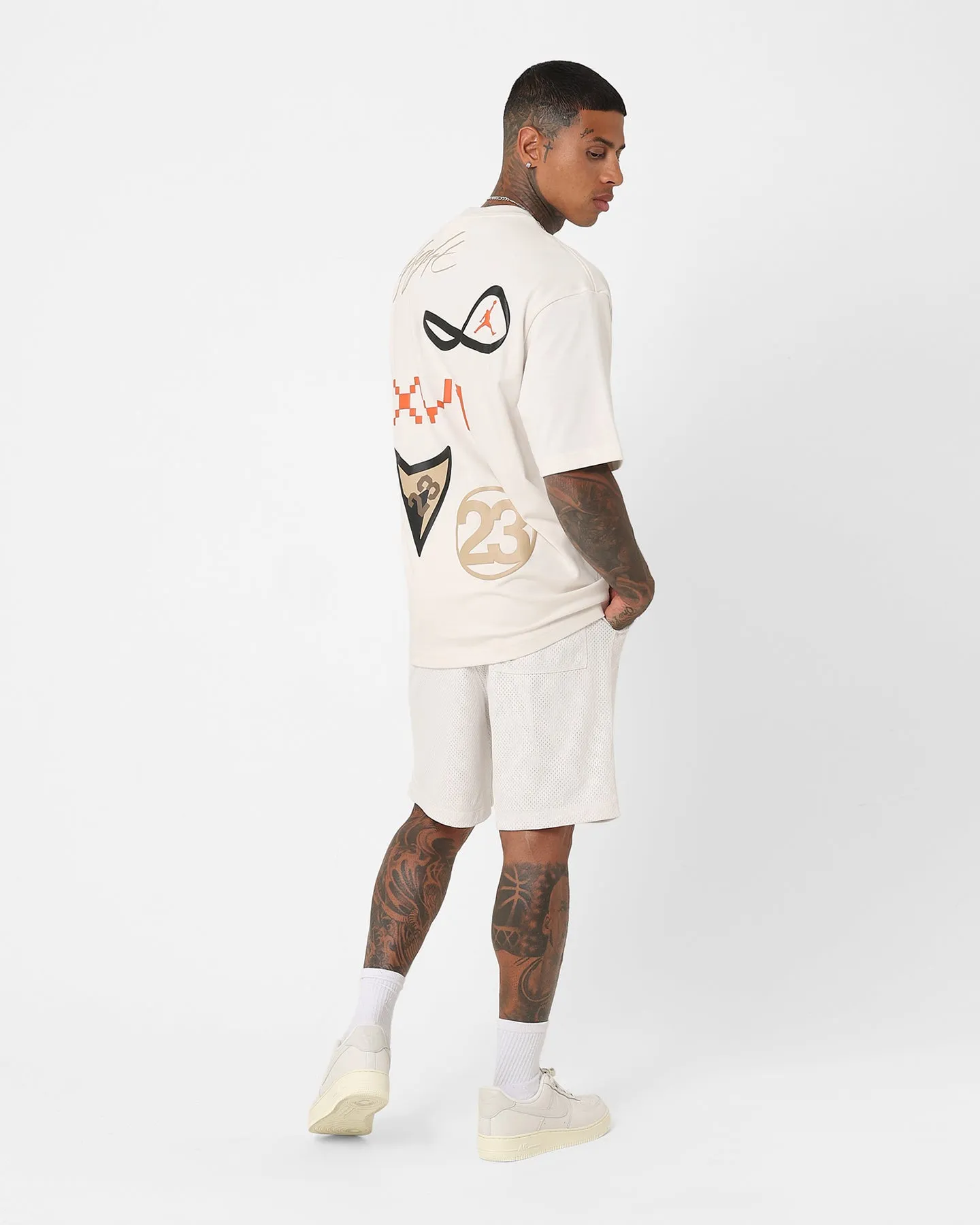 Jordan Flight Heritage 85 Graphic T-Shirt Phantom/Desert/Black