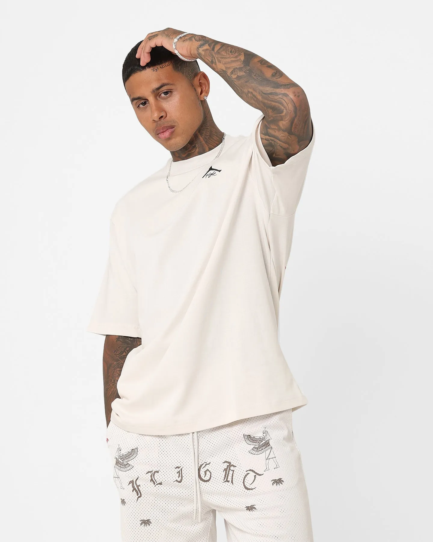 Jordan Flight Heritage 85 Graphic T-Shirt Phantom/Desert/Black