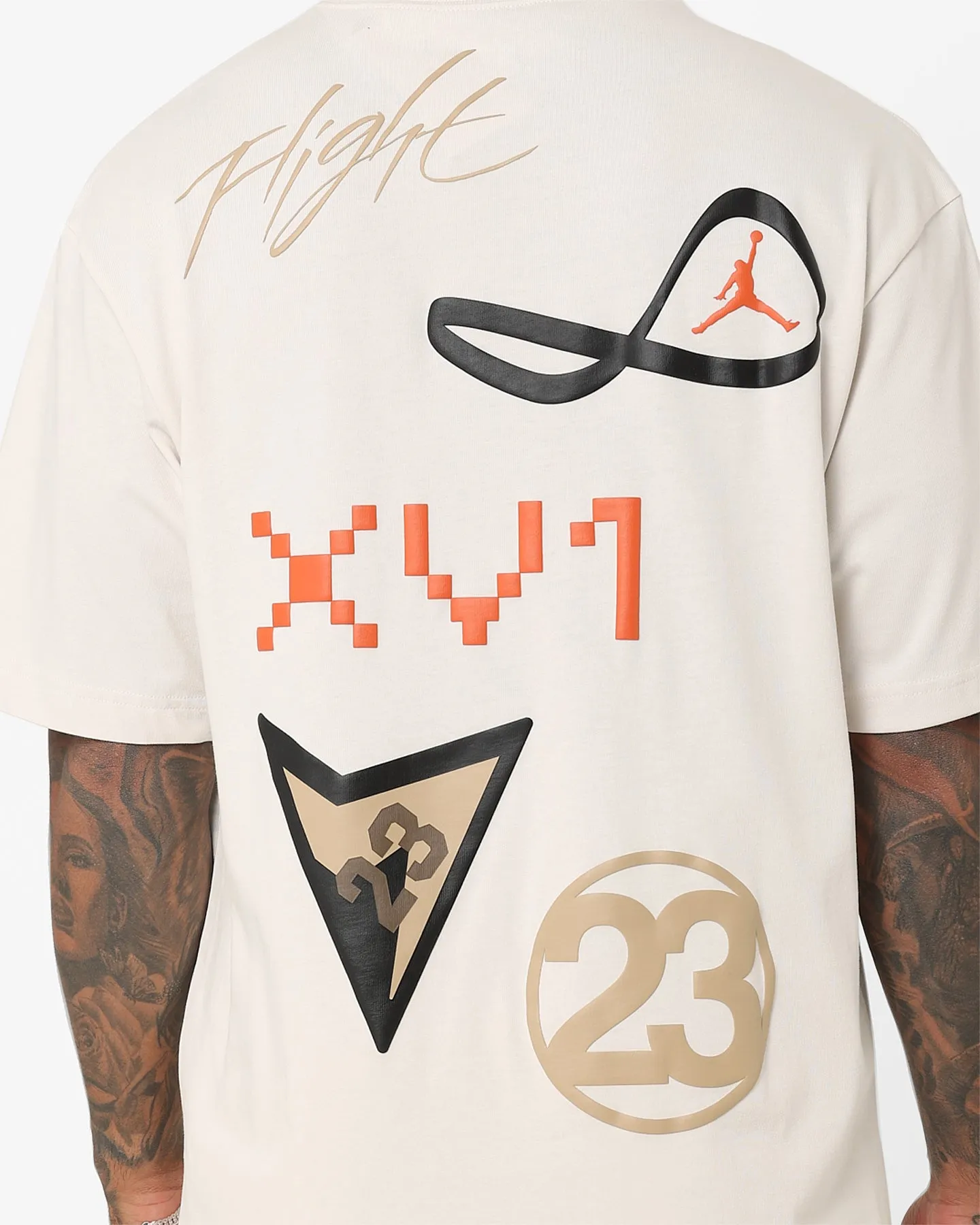 Jordan Flight Heritage 85 Graphic T-Shirt Phantom/Desert/Black