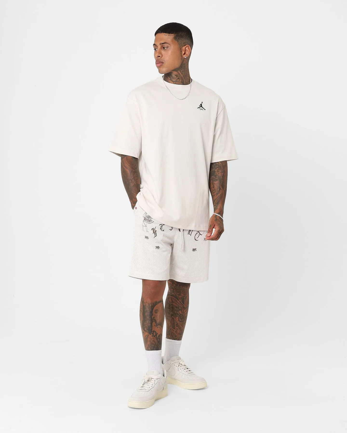 Jordan Flight Heritage 85 Graphic T-Shirt Phantom/Desert/Black