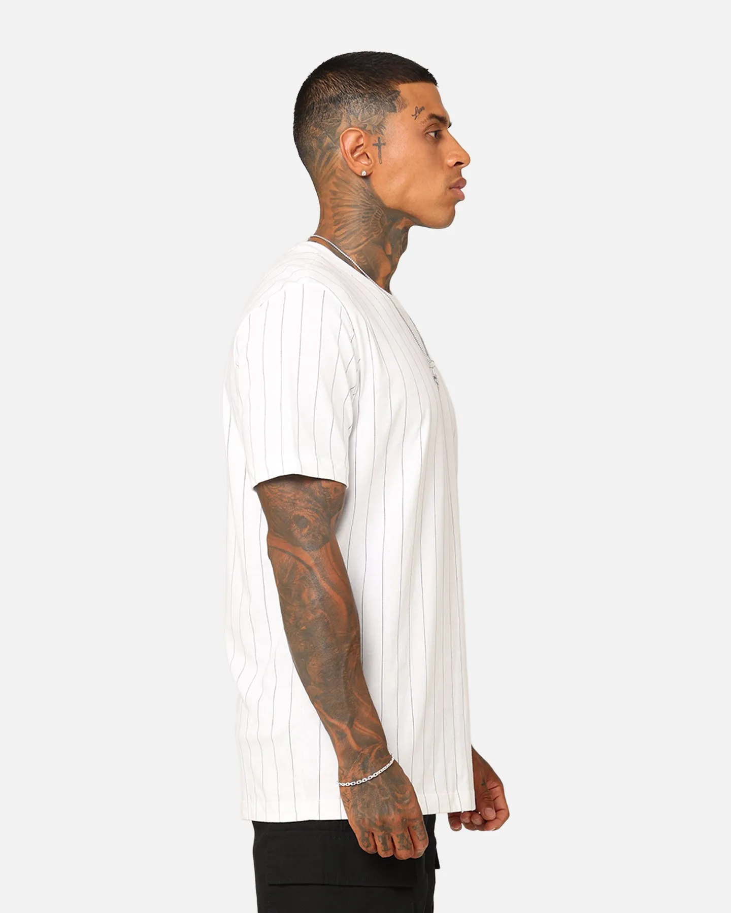 Jordan Flight MVP Crew T-Shirt White/Dark Powder