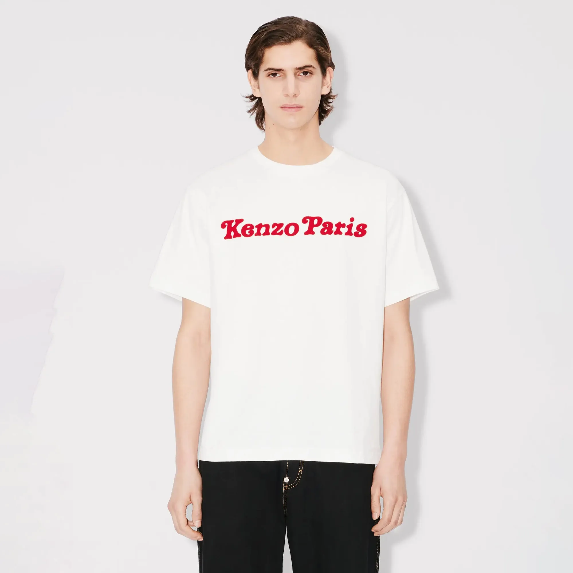 Kenzo Verdy Collection Oversize T-Shirt Off White FF55TS5474SG.02