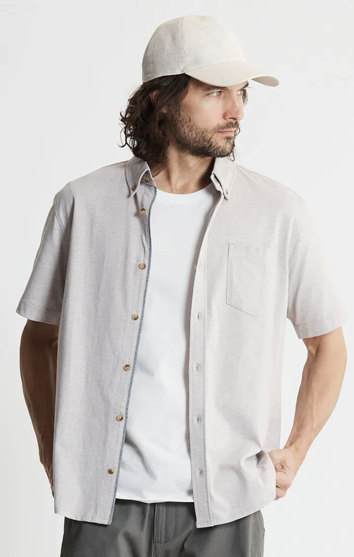 Knit Cotton Short Sleeve Shirt